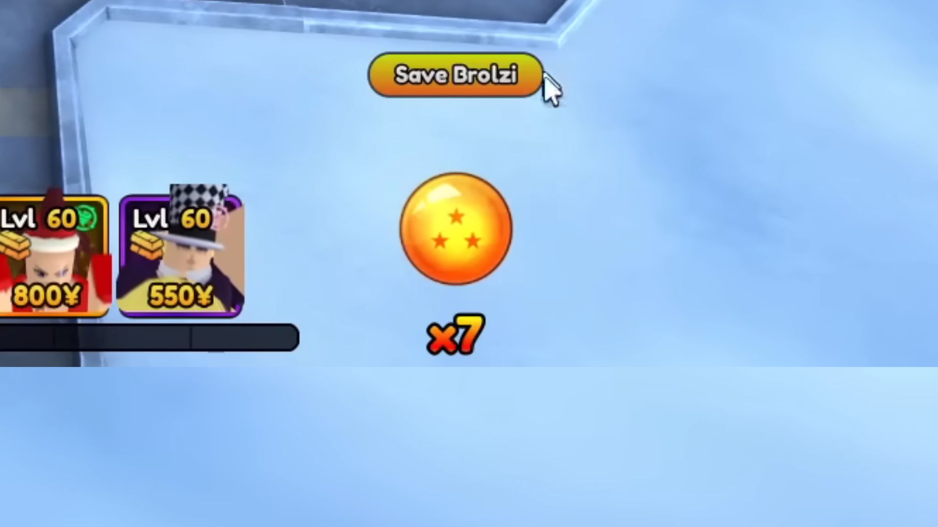 Dragon Spheres in Anime Vanguards (Image via Roblox Corporation)