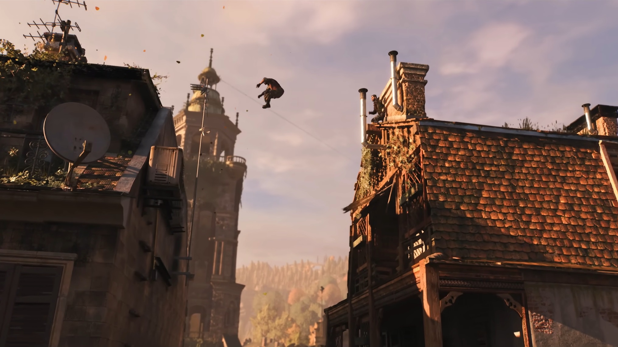 PIcture describes Parkour in Dying Light The Beast