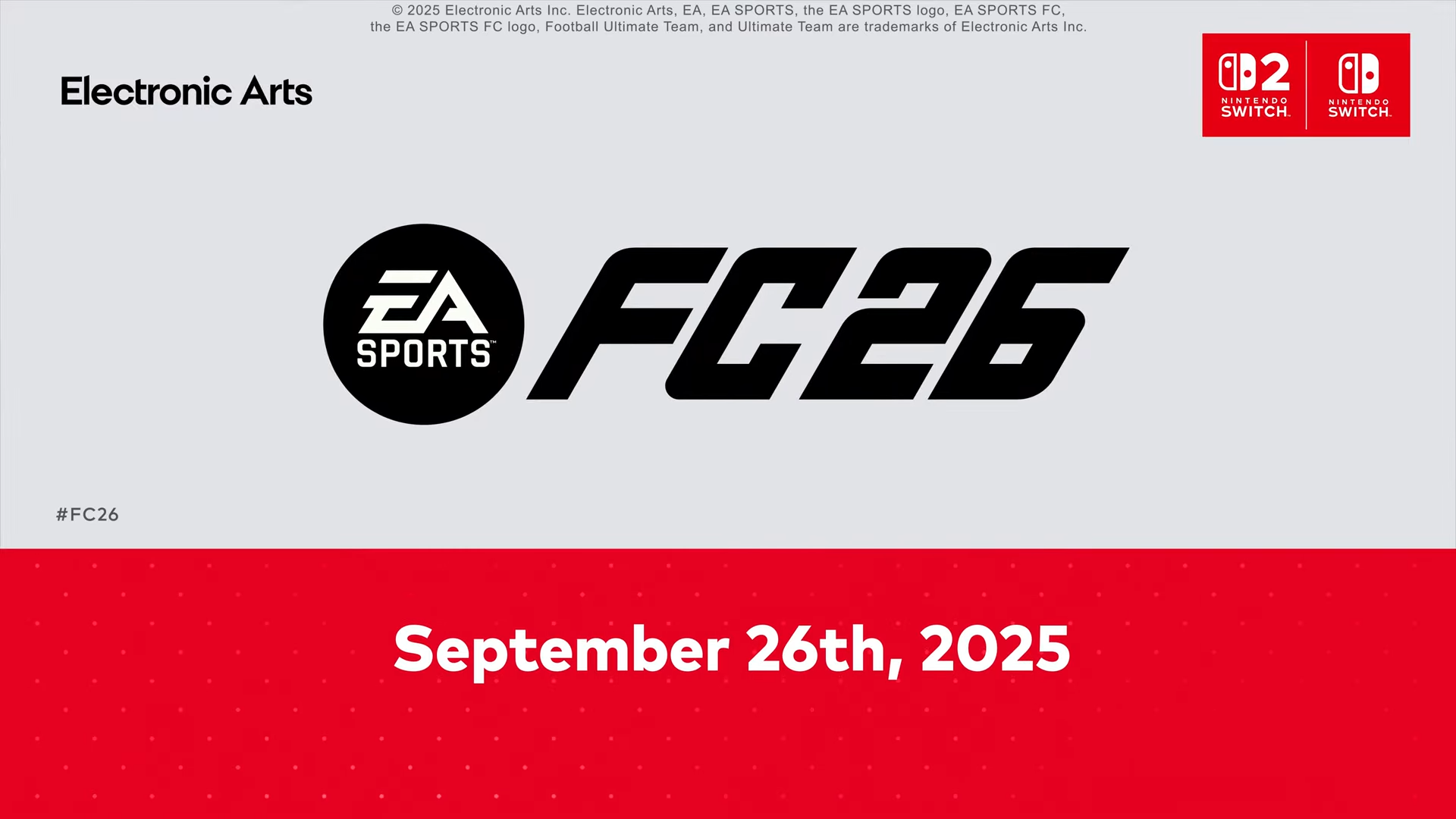 EA FC 26 on Nintendo Switch. (Source: Nintendo)
