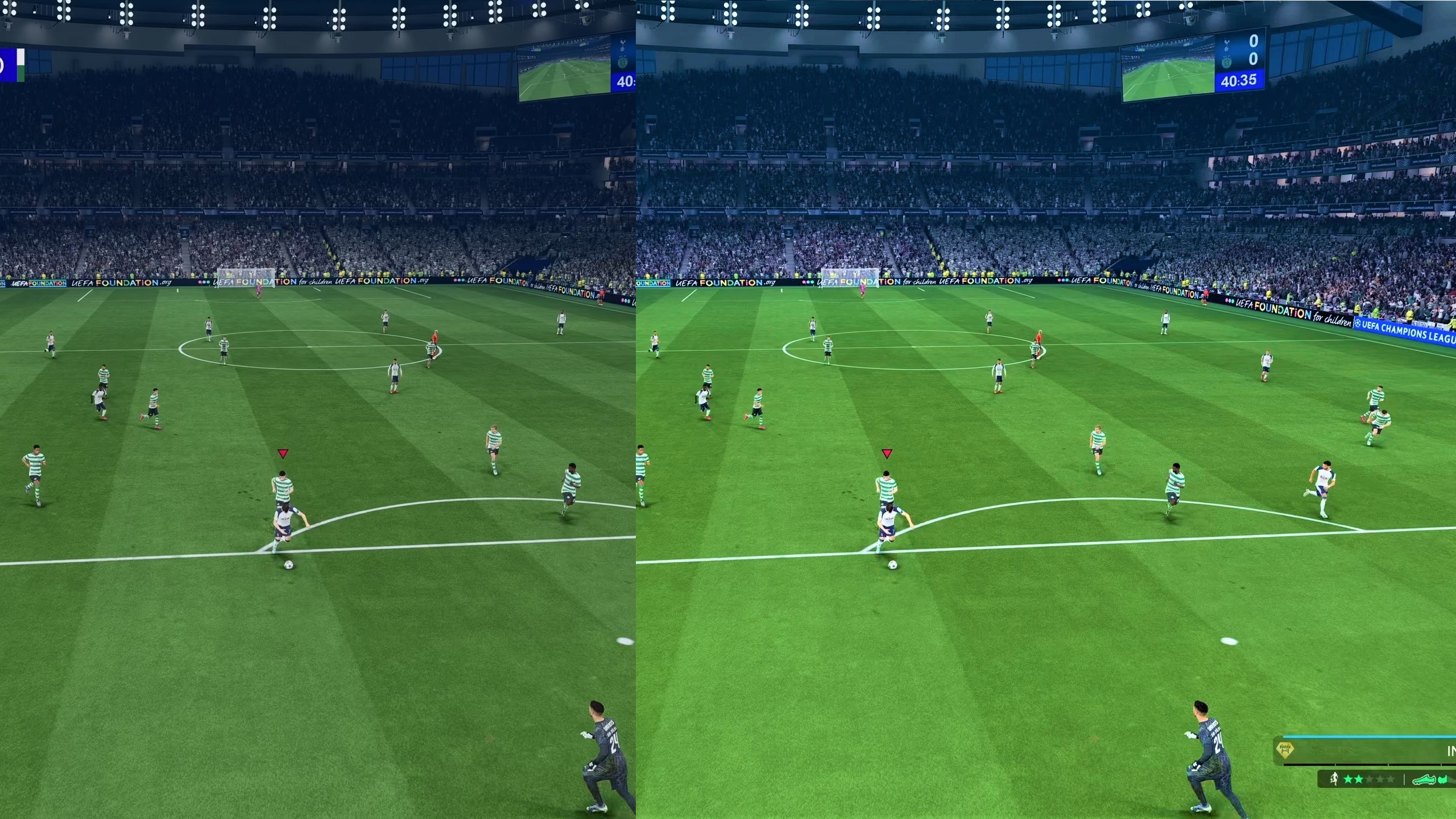 Picture describes the enhanced visuals after changing a few settings in the game