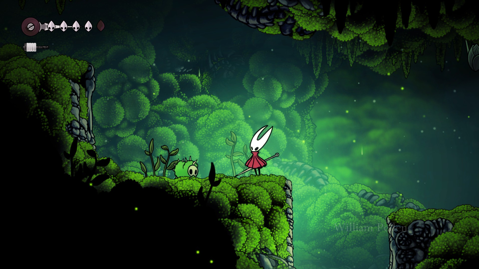Early monsters are quite easy (Image via Team Cherry)