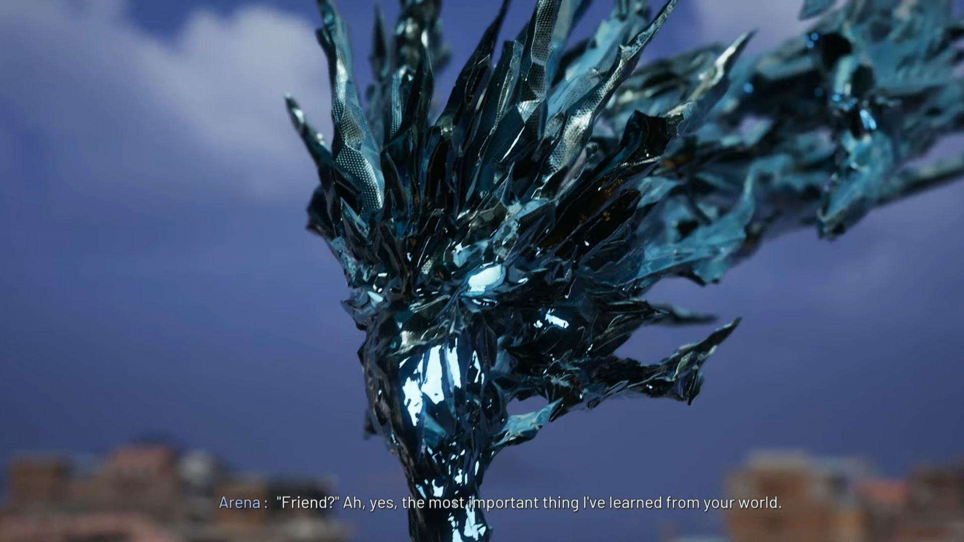 Ending scenes in Lost Soul Aside.