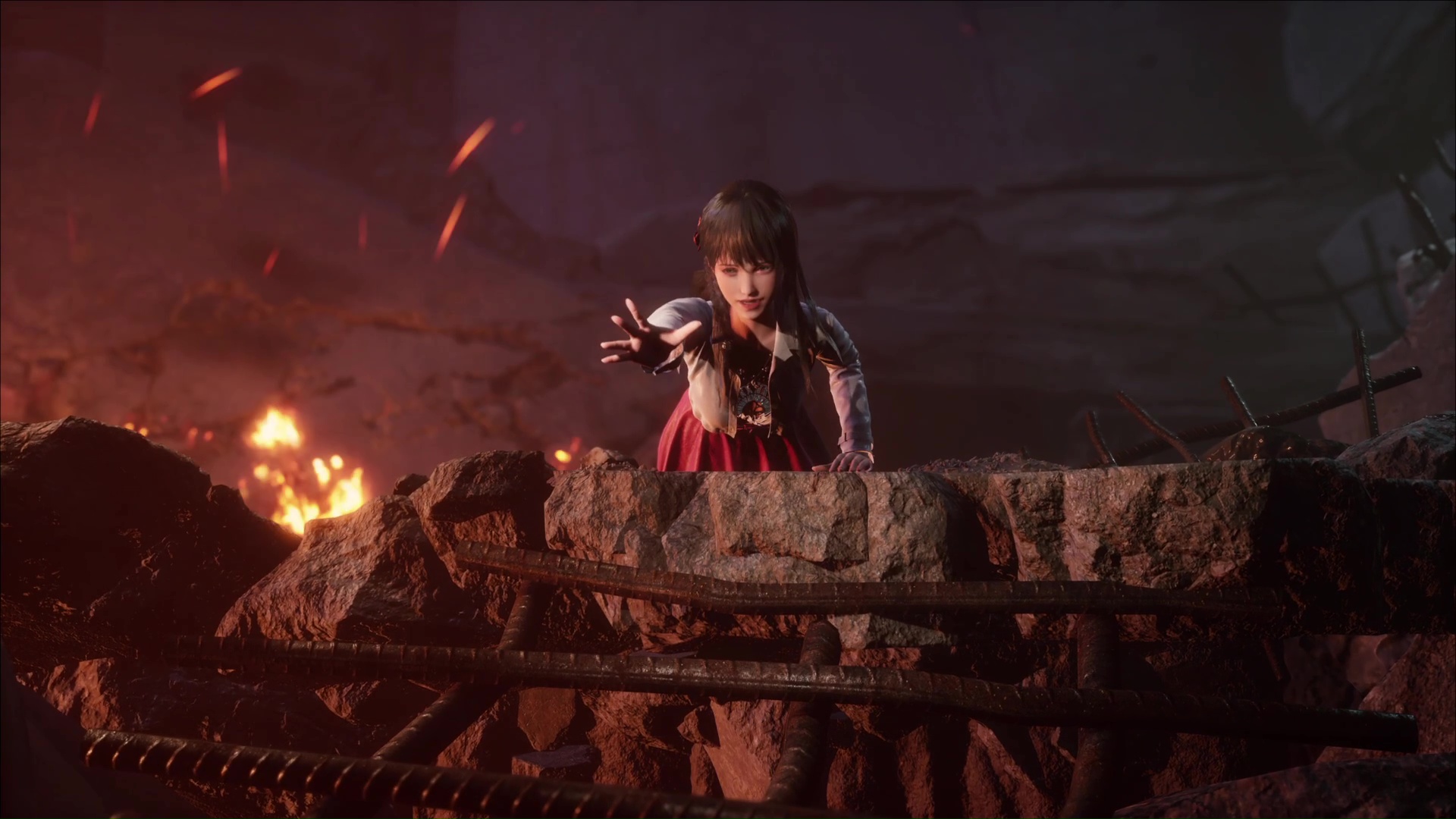Even in the most dire scenario, characters have no expression in Lost Souls Aside.