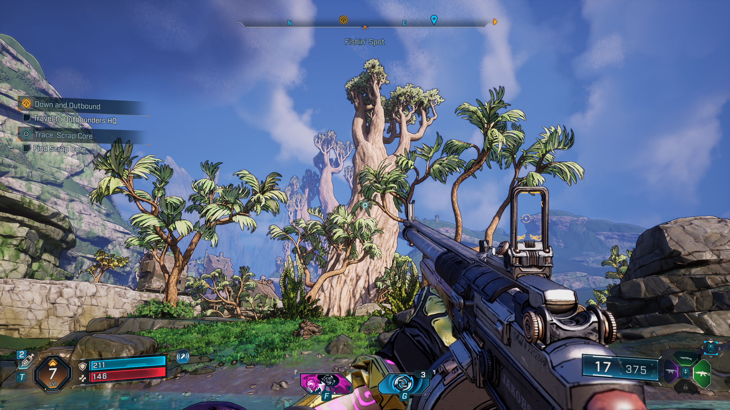 FSR Balanced Upscaler in Borderlands 4 (Image via 2K)