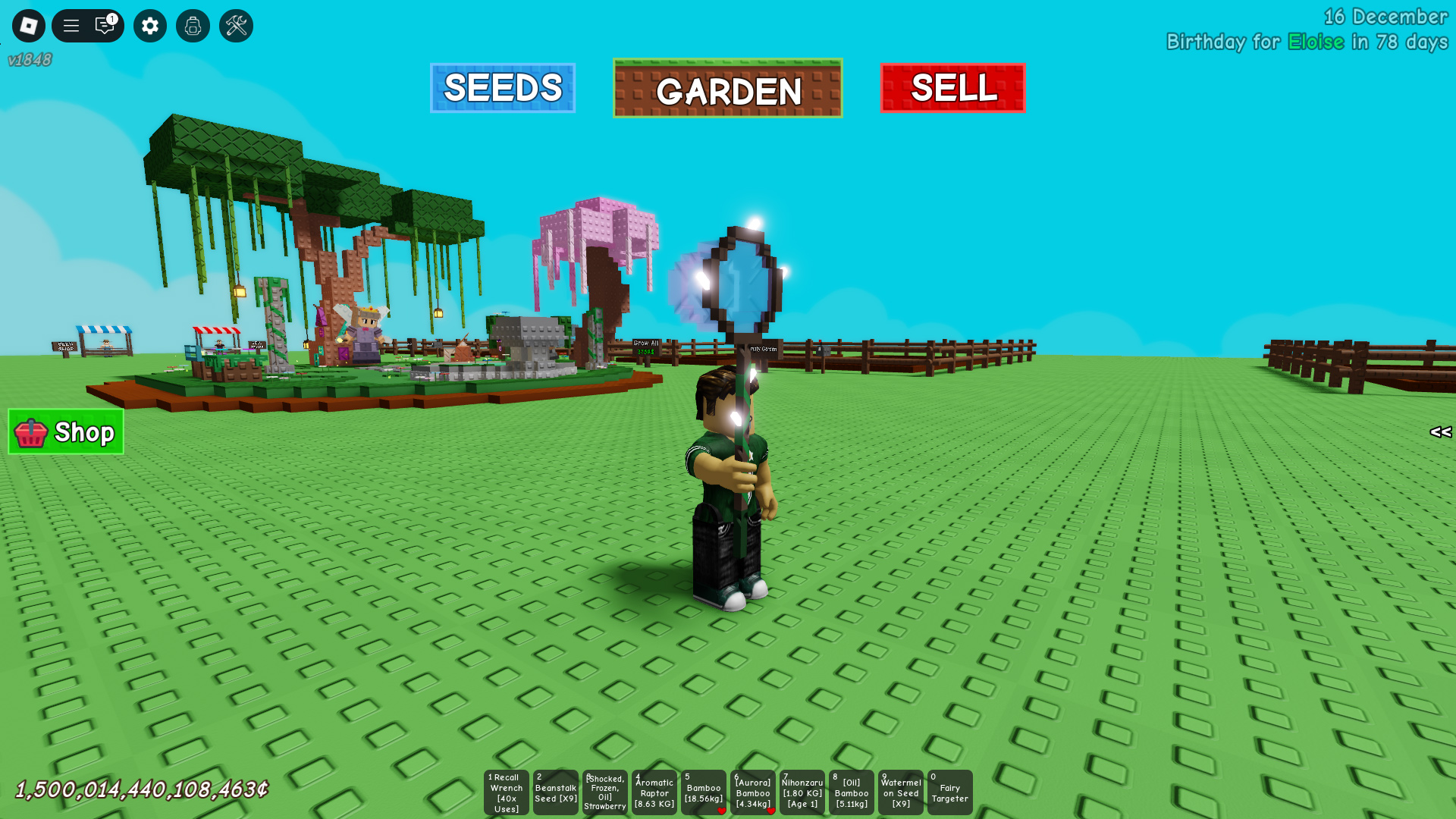 Use the Fairy net to capture Roaming Fairies (Image via Roblox Corporation)