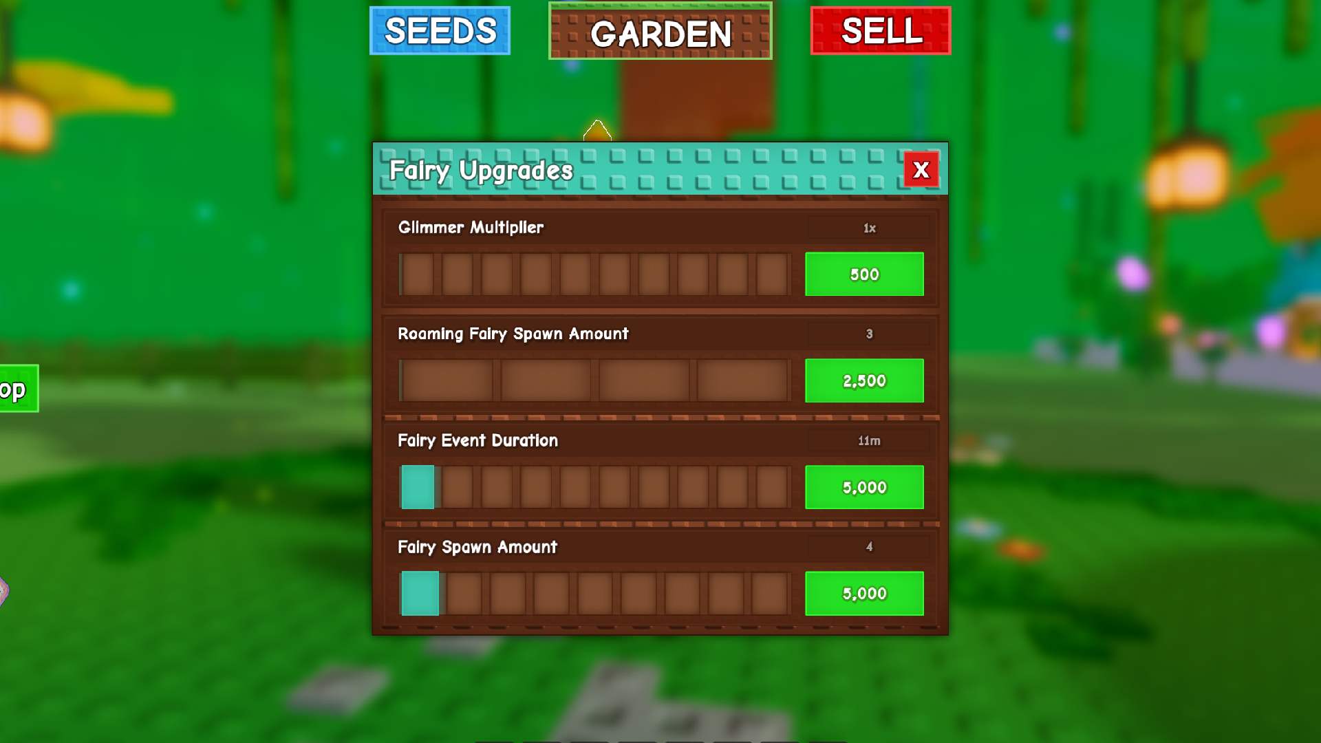 Fairy Rewards (Image via Roblox Corporation)