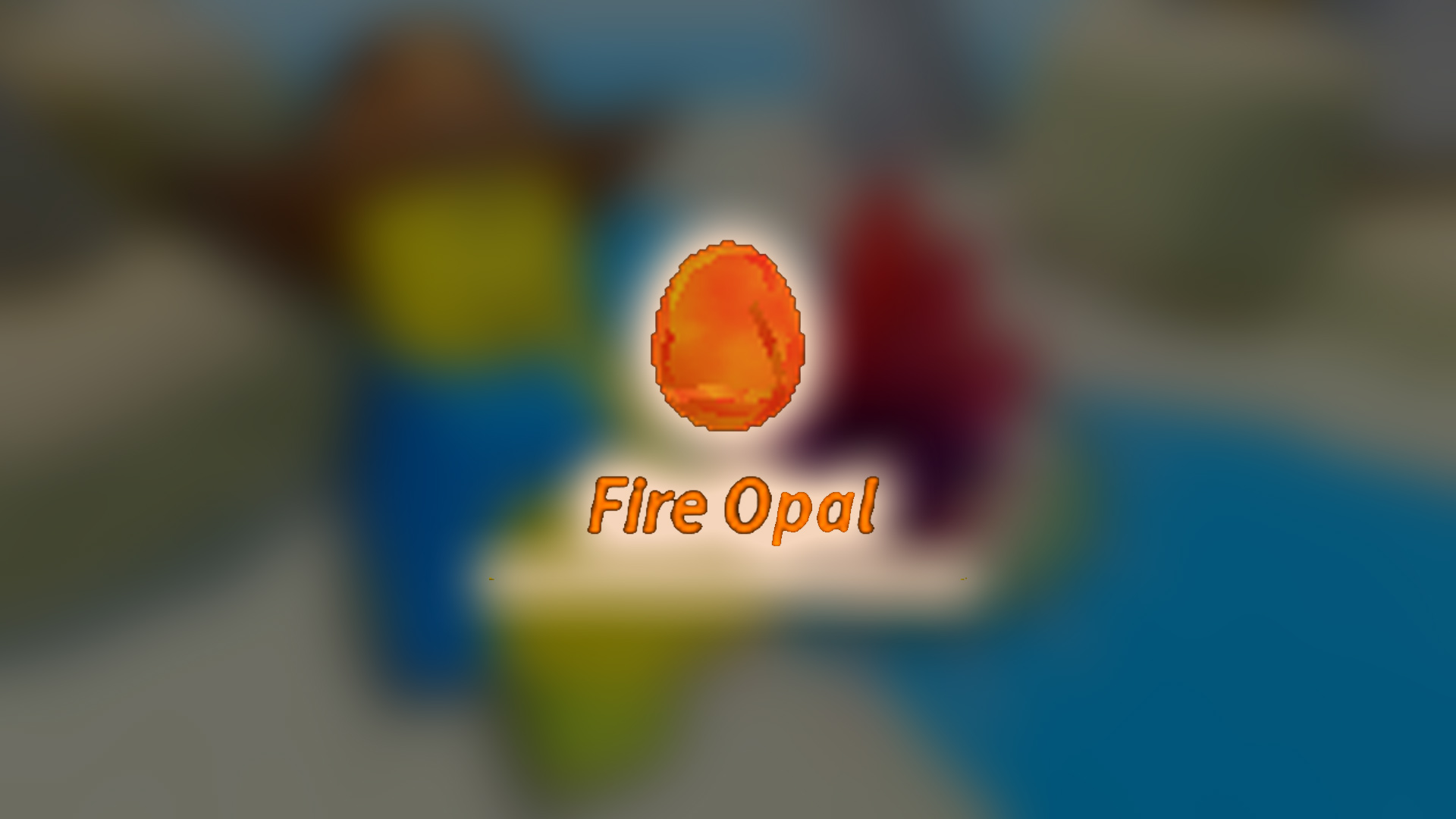 The Fire Opal (Image via Roblox Corporation | Prospecting Wiki)