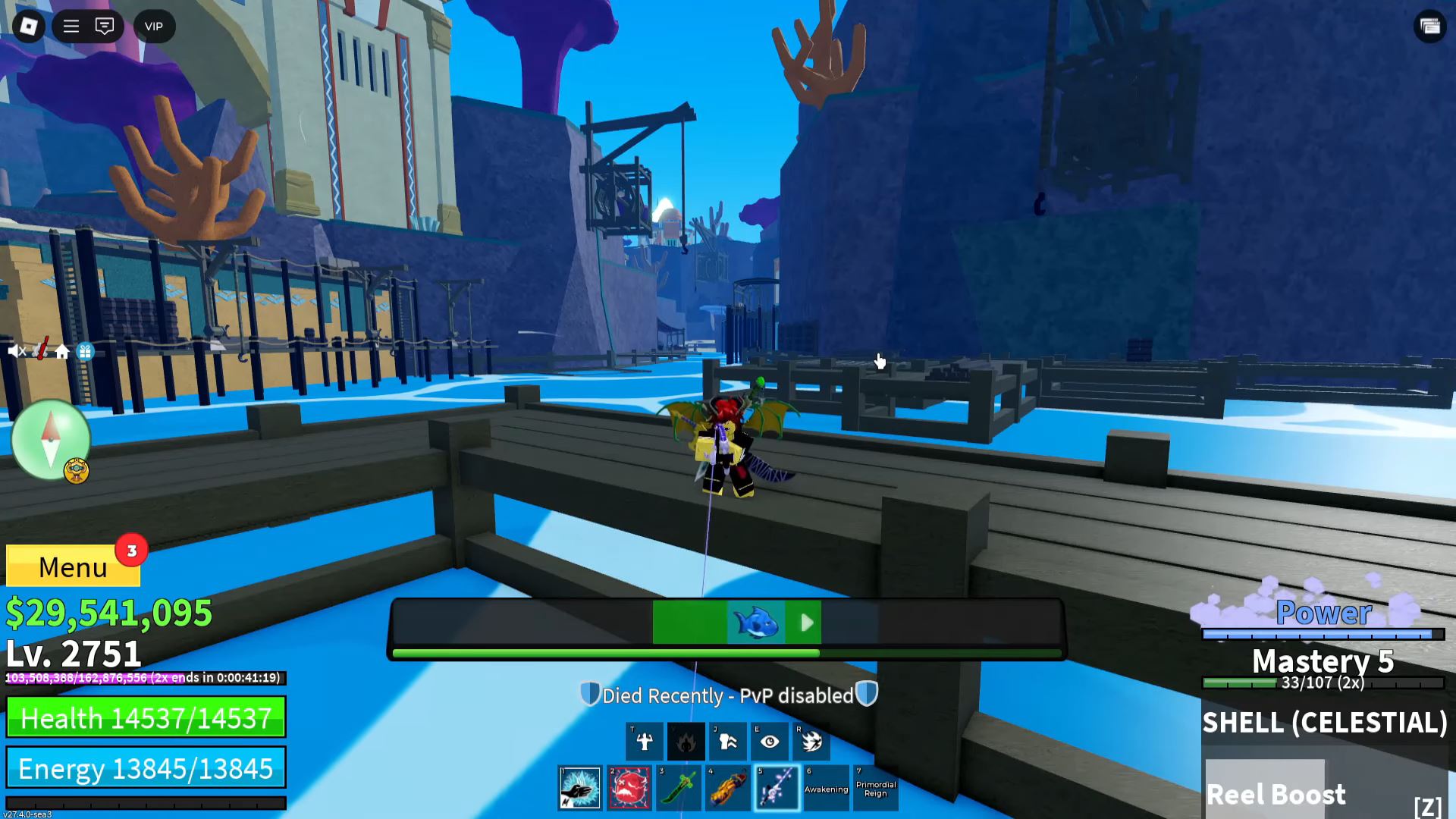 Fishing (Image via Roblox Corporation)