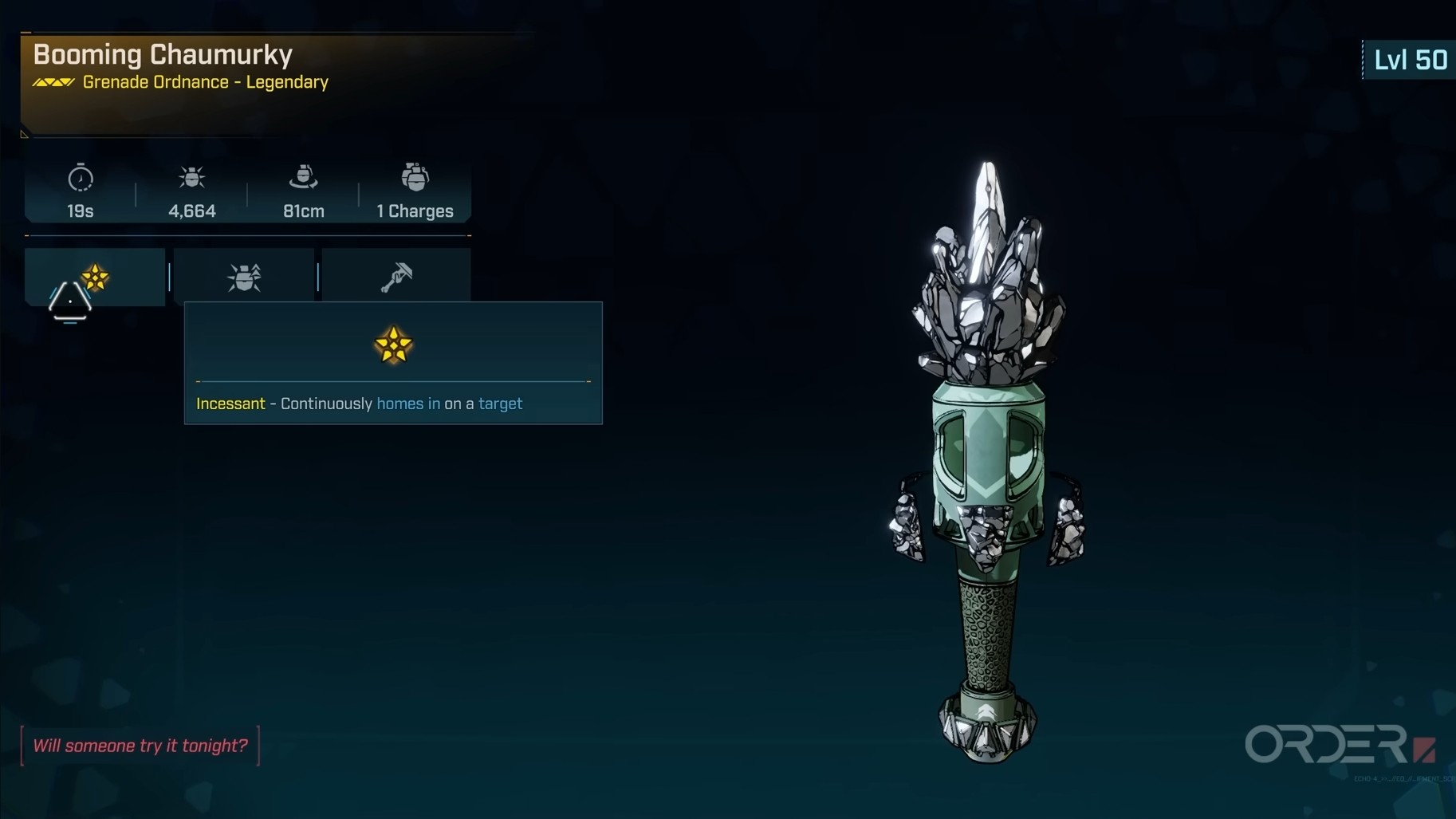 Chaumurky Dune reference grenade