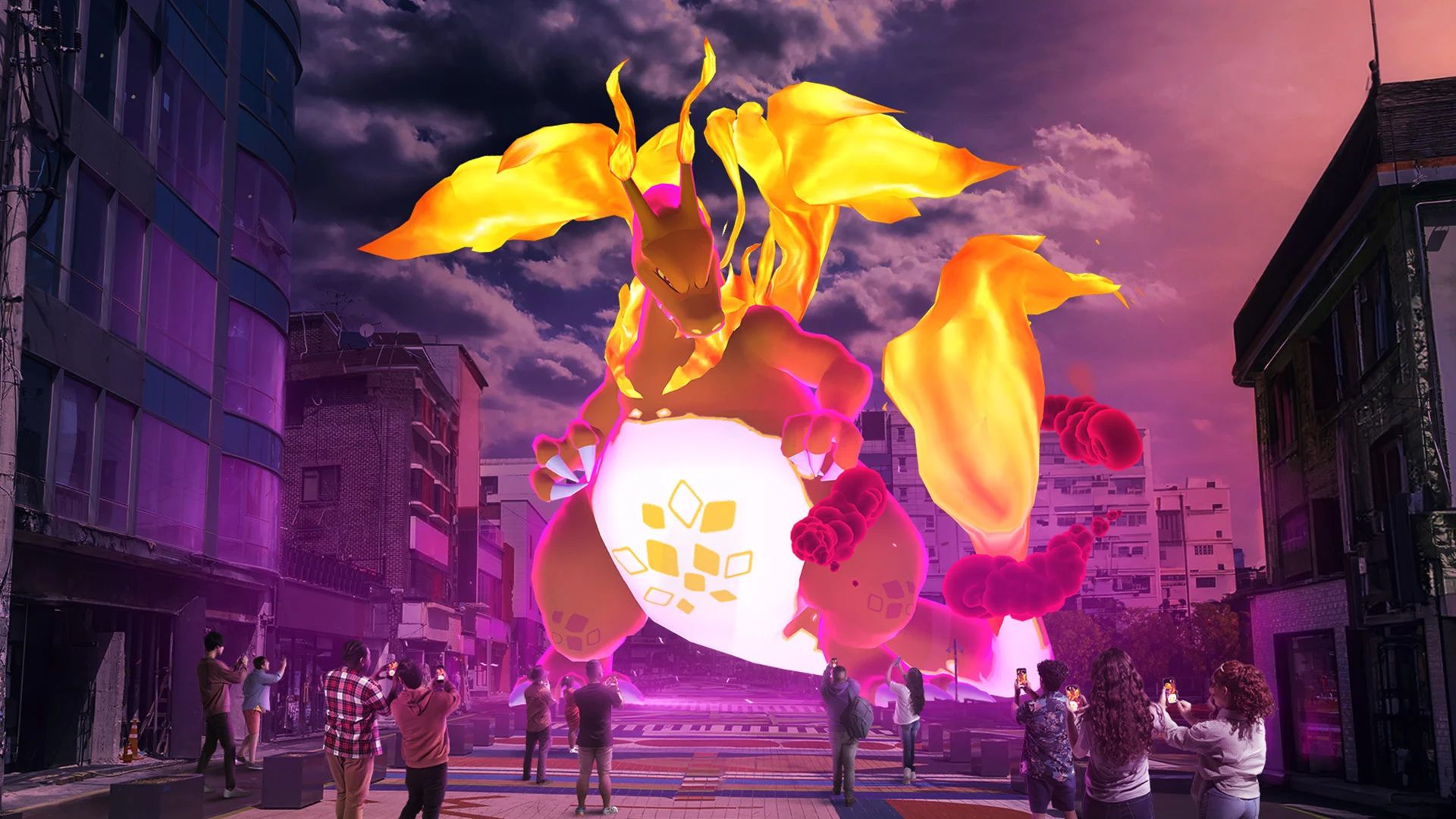 Gigantamax Charizard in Pokemon GO (Image via TPC)