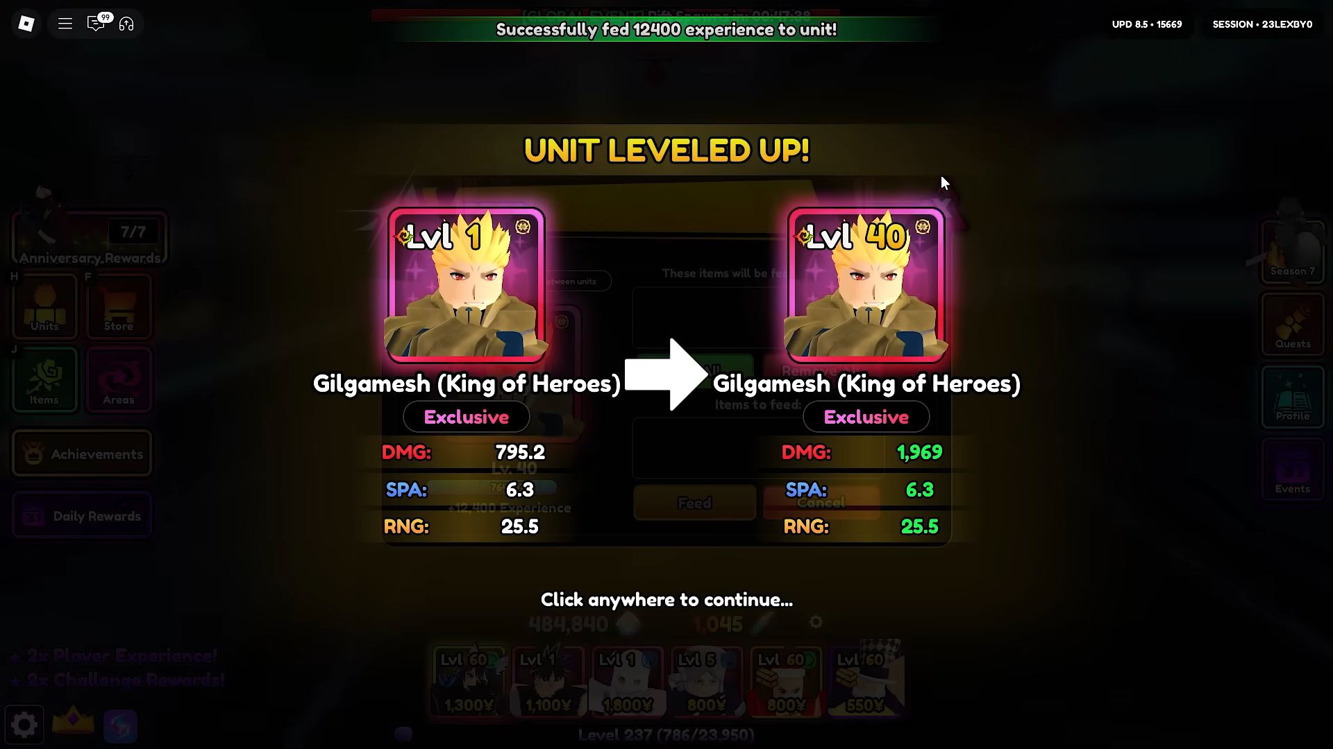 Gilgamesh (Image via Roblox Corporation)