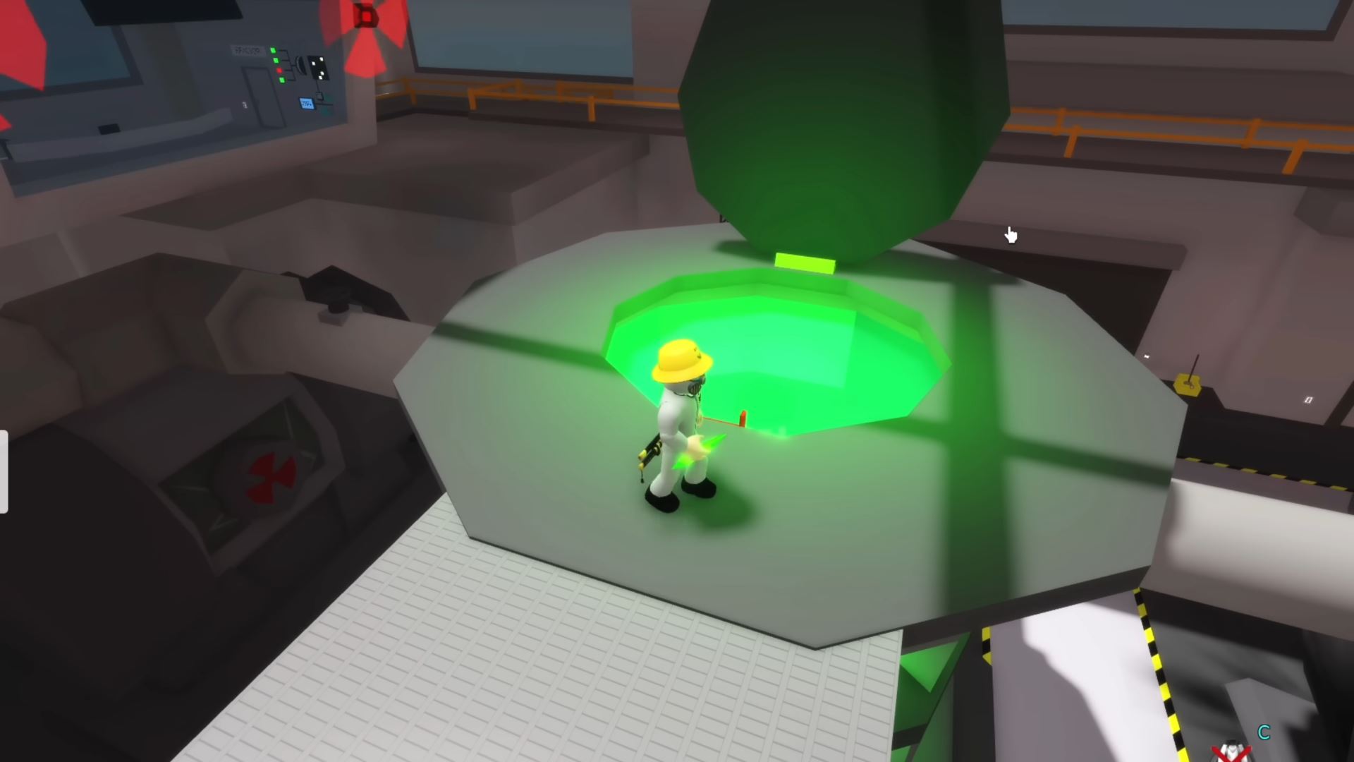 Green Crystal (Image via Roblox Corporation)