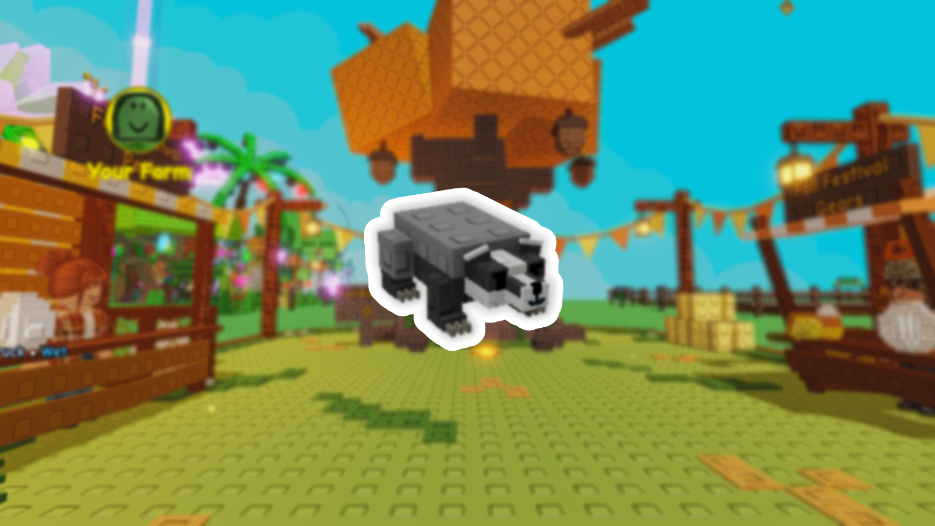 Grow a Garden Badger pet guide (Image via Roblox Corporation)
