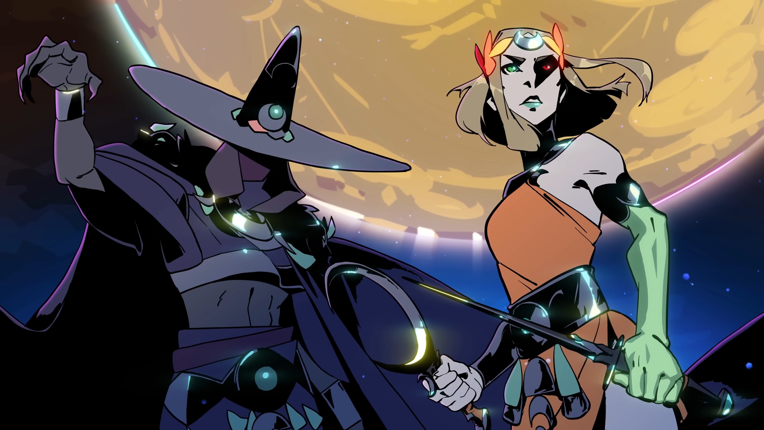 Picture of Hecate and Melinoë of Hades 2