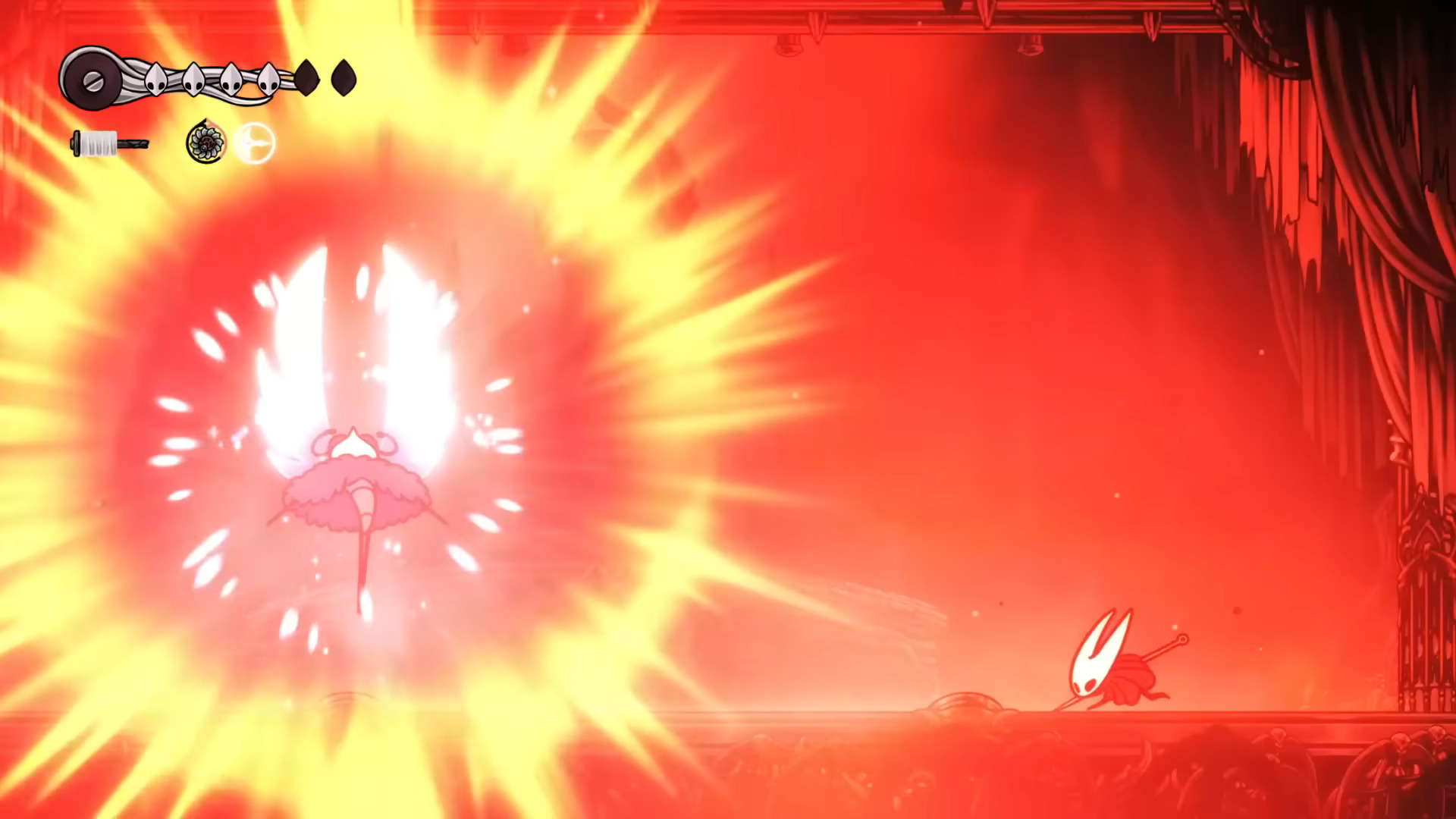 Trobbio's attacks are quite dangerous and quick (Image via Team Cherry)