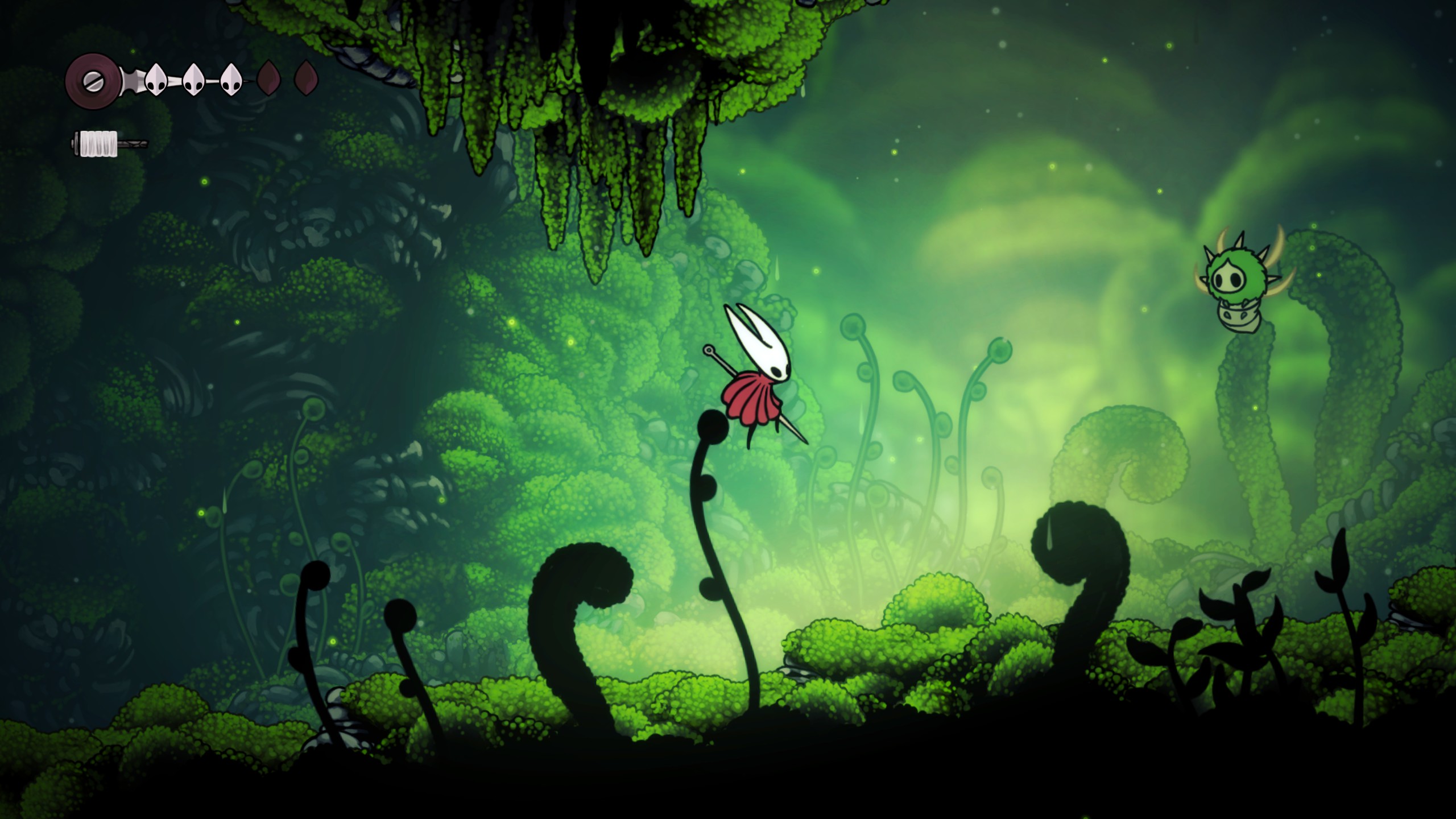 Screenshot from the Game: Hollow Knight Silksong