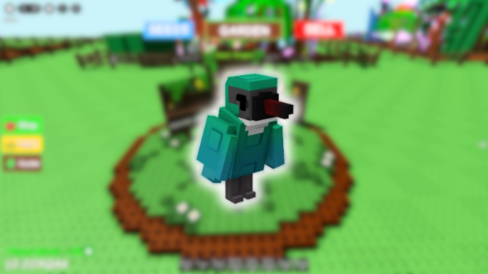 Hummingbird Pet In Grow a Garden (Image via Roblox Corporation)