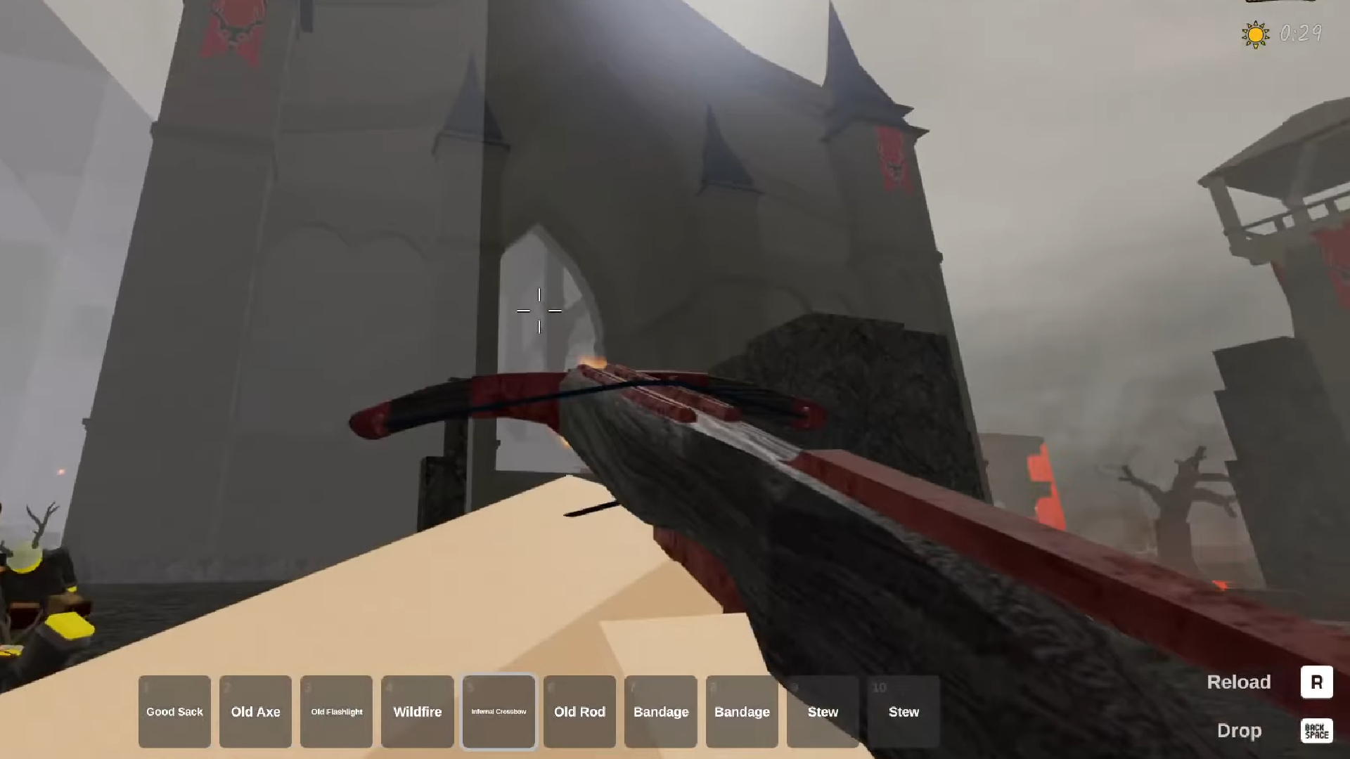 Infernal Crossbow Guide (image via Roblox Corporation)