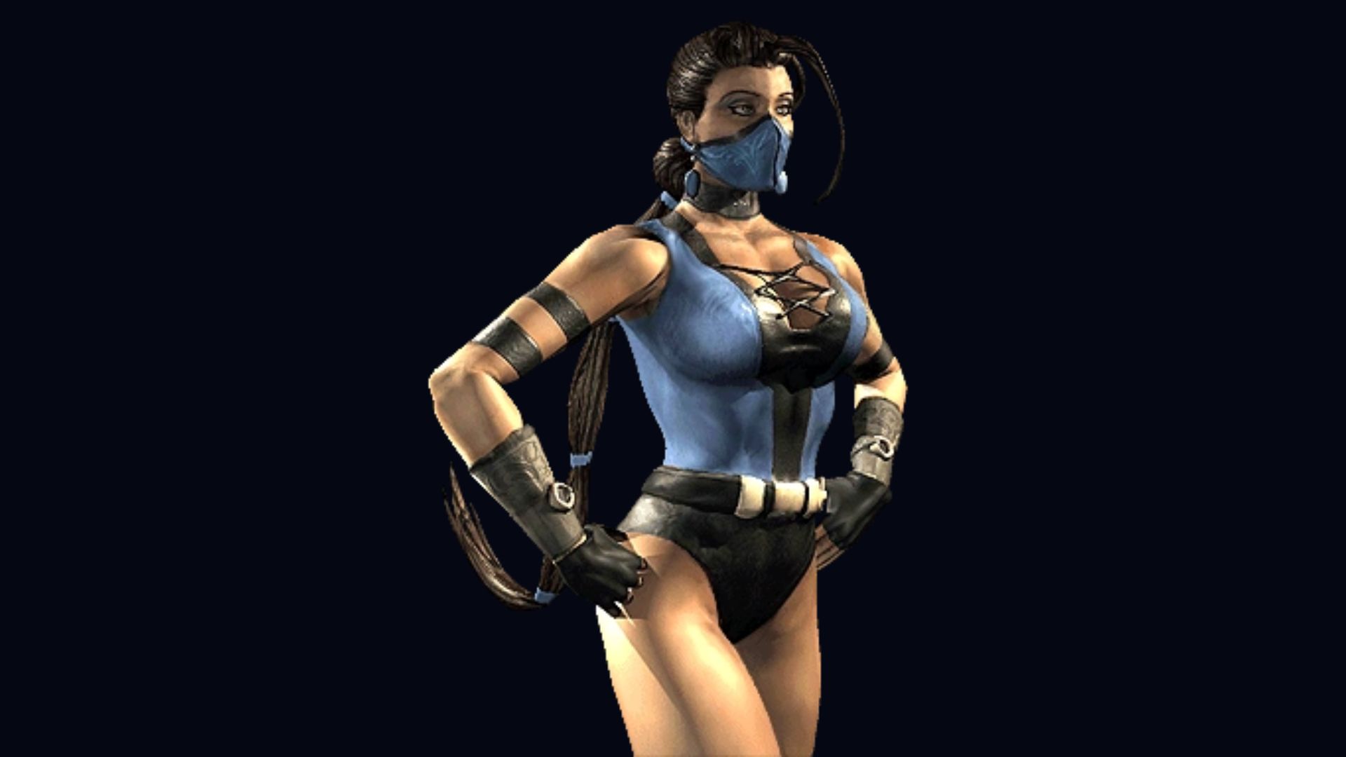 Kitana in Mortal Kombat Deadly Alliance (Image via Midway Games and NetherRealm Studios)