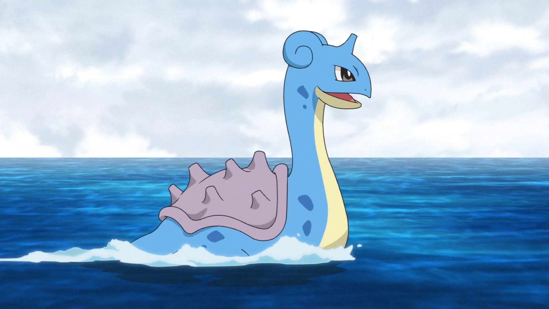 Lapras in the anime (Image via TPC)