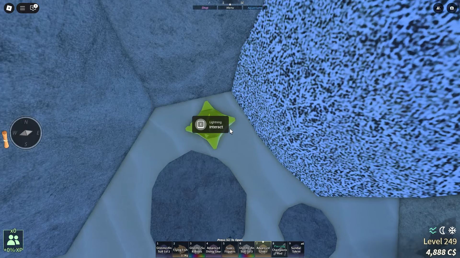 Lightning Keystone (Image via Roblox Corporation)