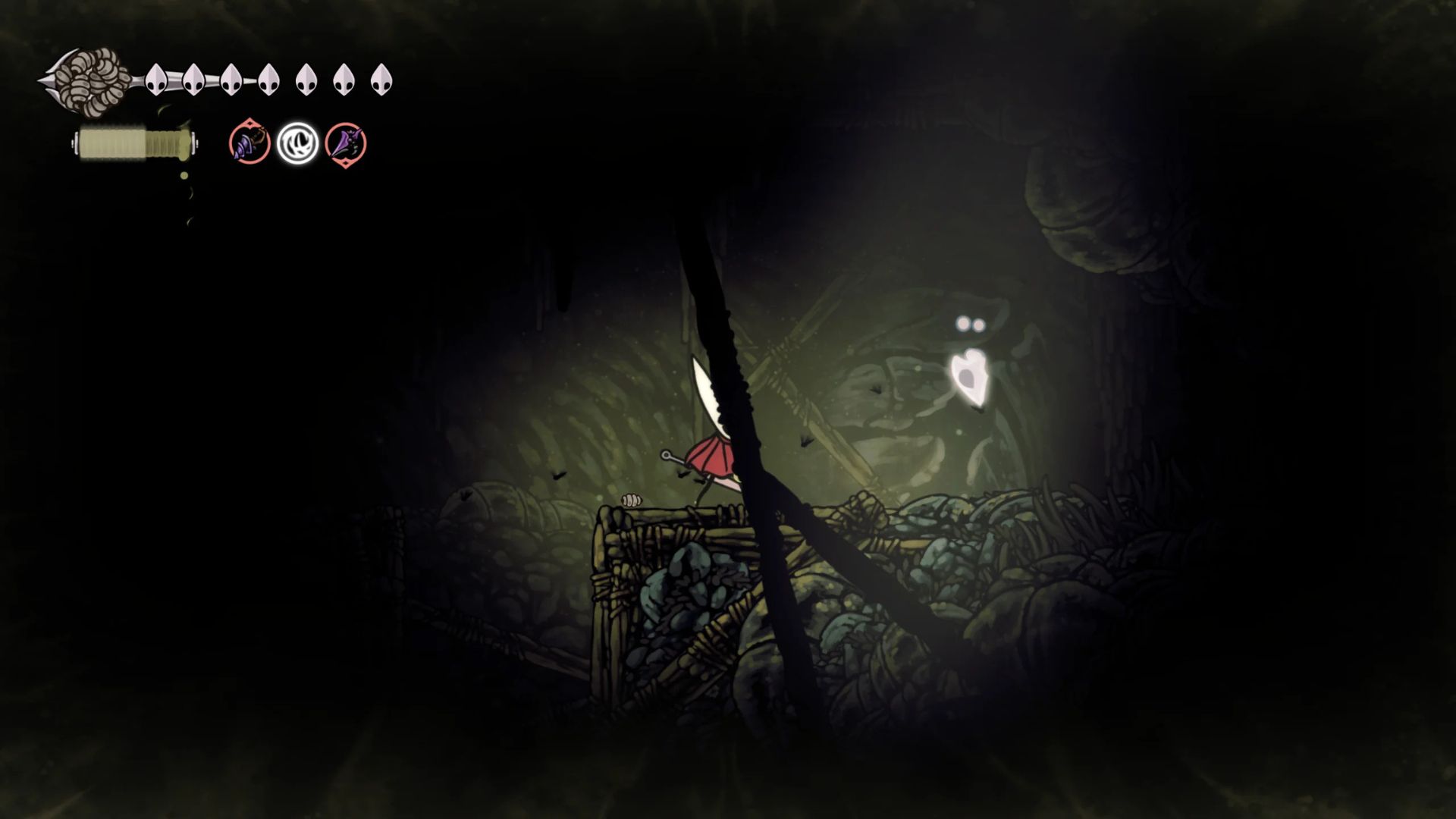 Mask Shard 12 in Bilewater (Image via Team Cherry)