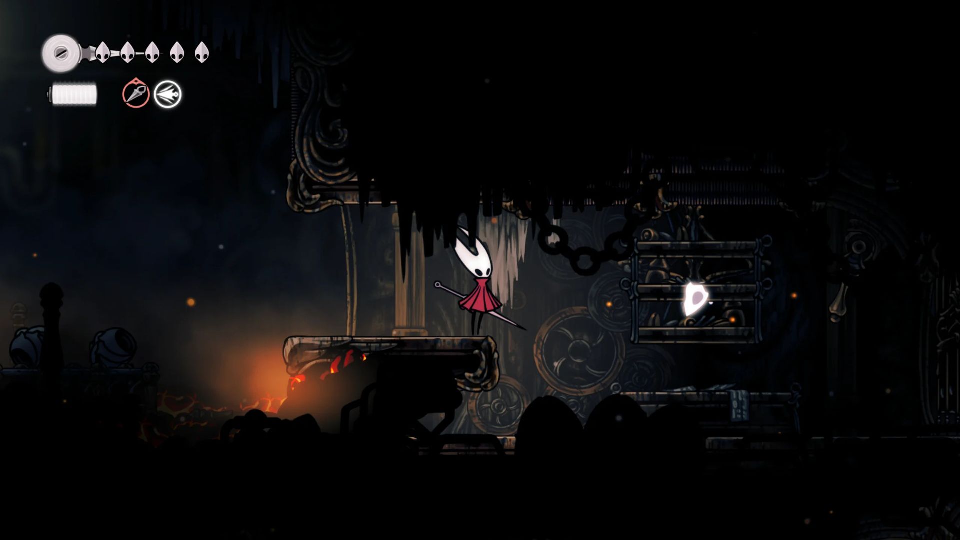 Mask Shard 4 in Deep Docks (Image via Team Cherry)
