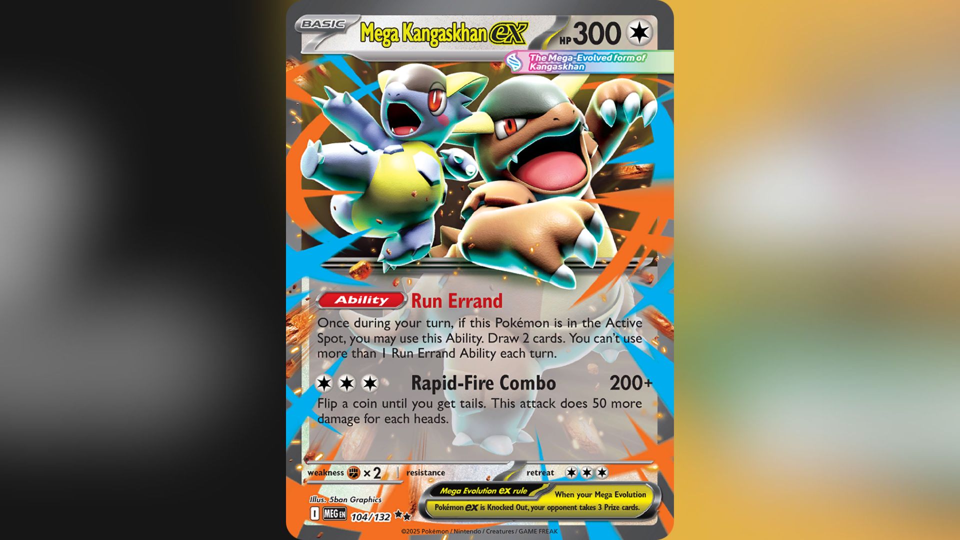 Mega Kangaskhan ex (Image via TPC)