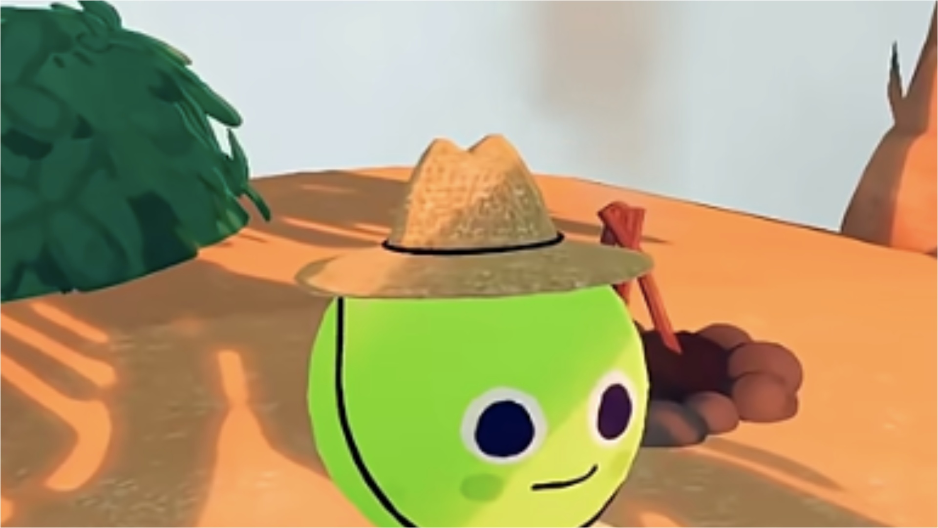 The Straw Hat will look good on your character (Image via Landfall | Aggro Crab)