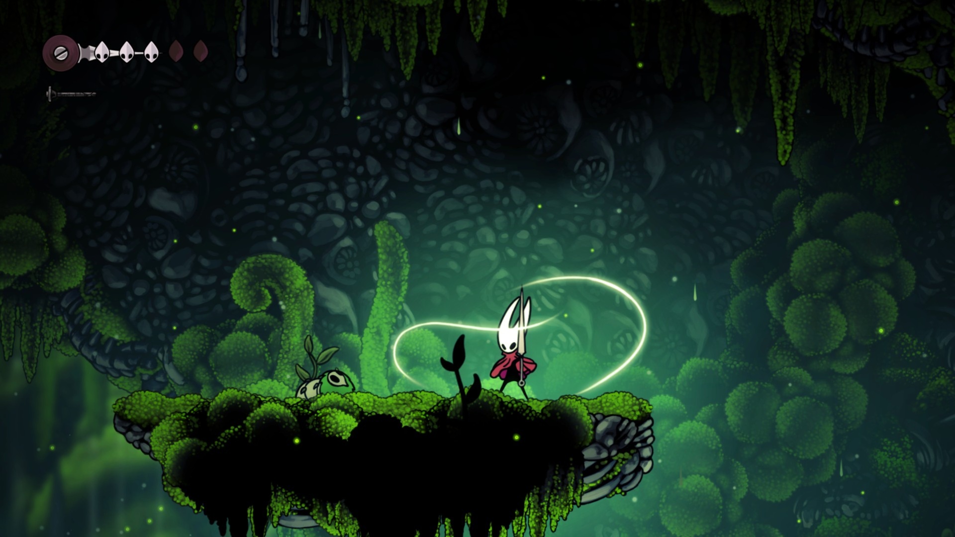Learn about the combat in Hollow Knight Silksong (Image via Team Cherry | Deltia’s Gaming)