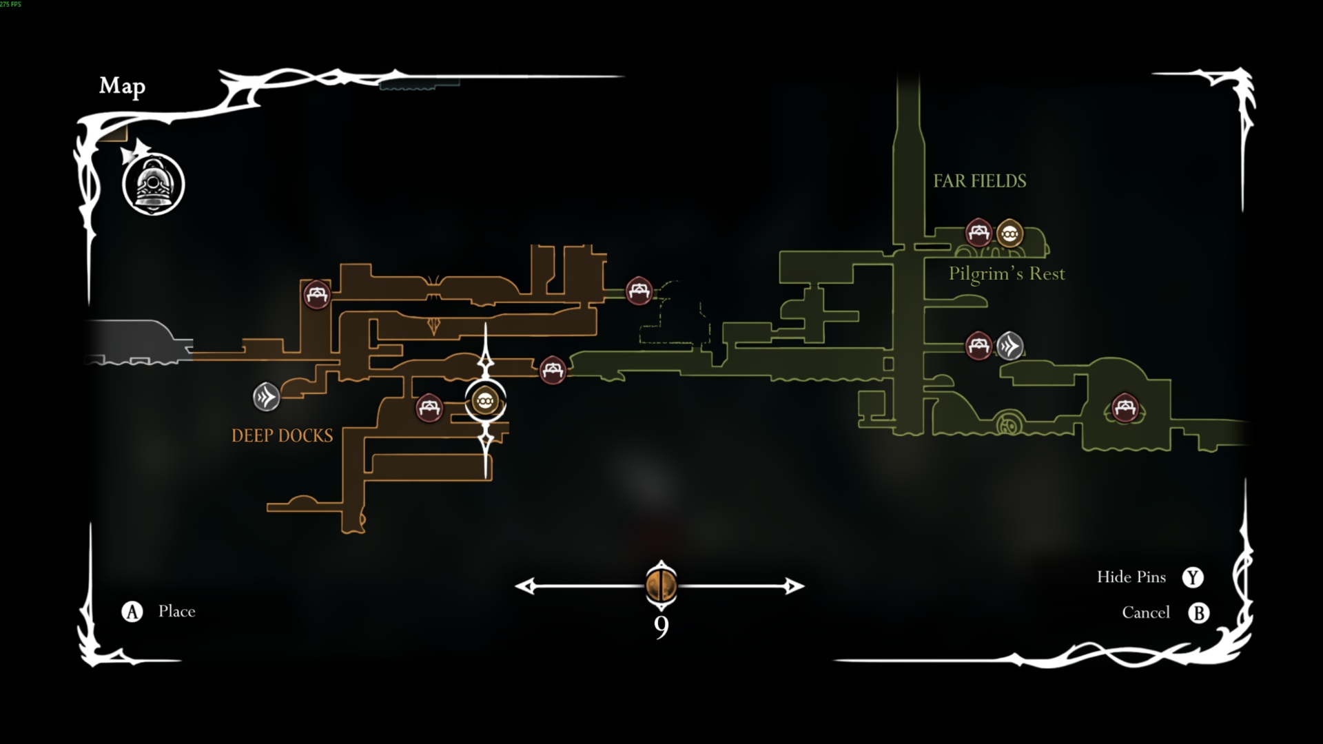 Location of the Forge Daughter (Image via Team Cherry | Deltia’s Gaming)