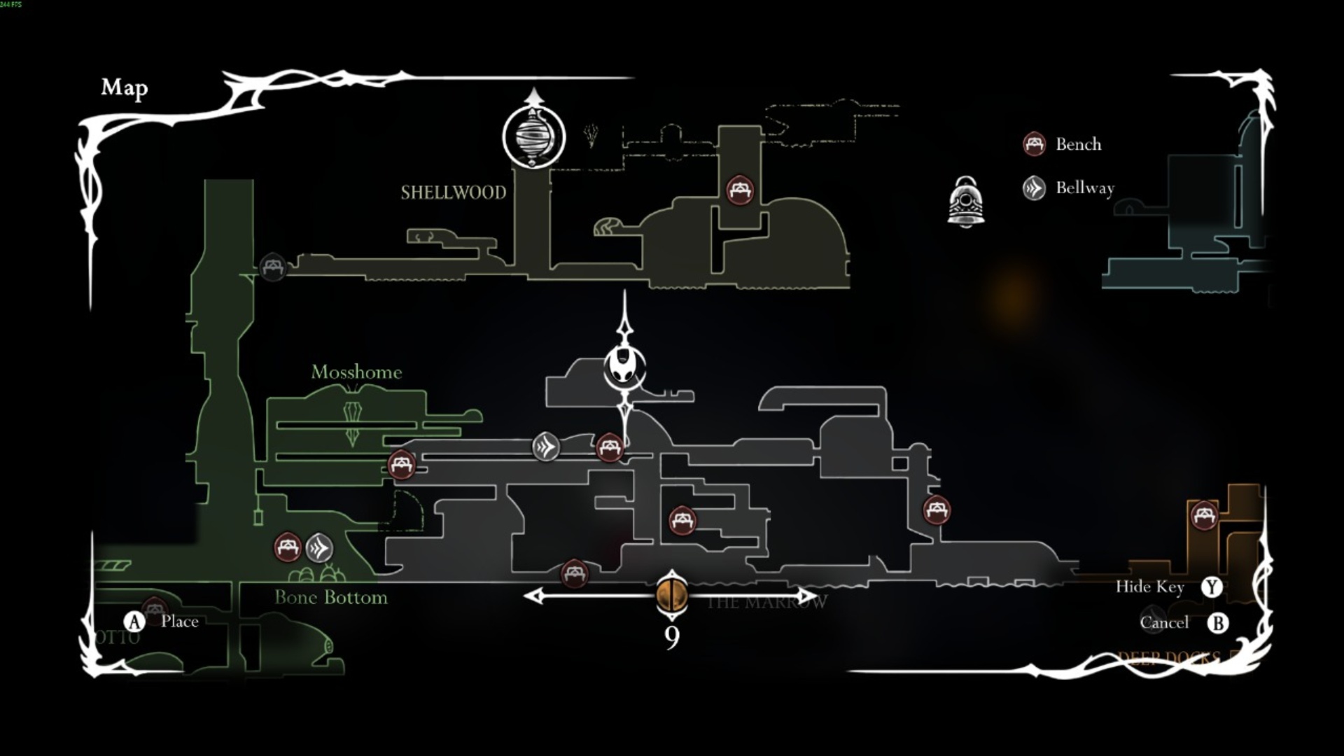 Second location (Image via Team Cherry | Deltia’s Gaming)