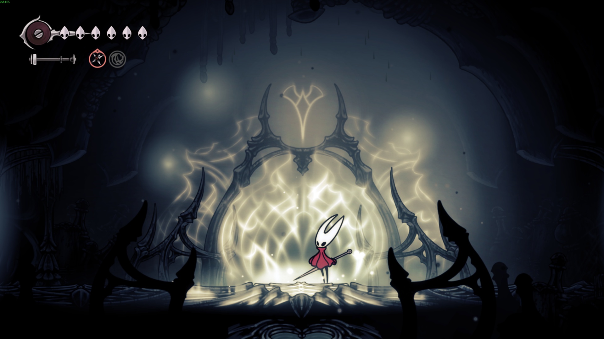 Reach Weavenest Atla in Hollow Knight Silksong (Image via Team Cherry | Deltia’s Gaming)