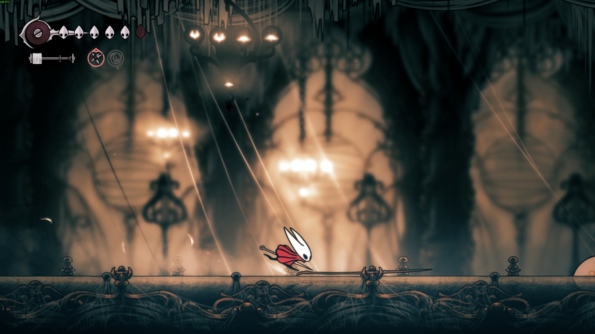 Run faster using the Silkspeed Anklets in Hollow Knight Silksong (Image via Team Cherry | Deltia’s Gaming)