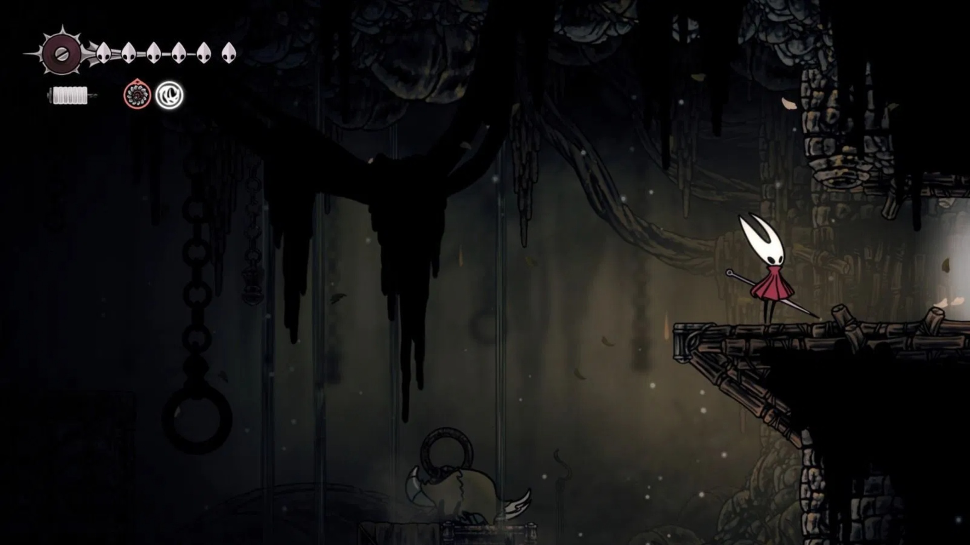 Complete the Roach Guts wish in Silksong (Image via Team Cherry | Deltia’s Gaming)