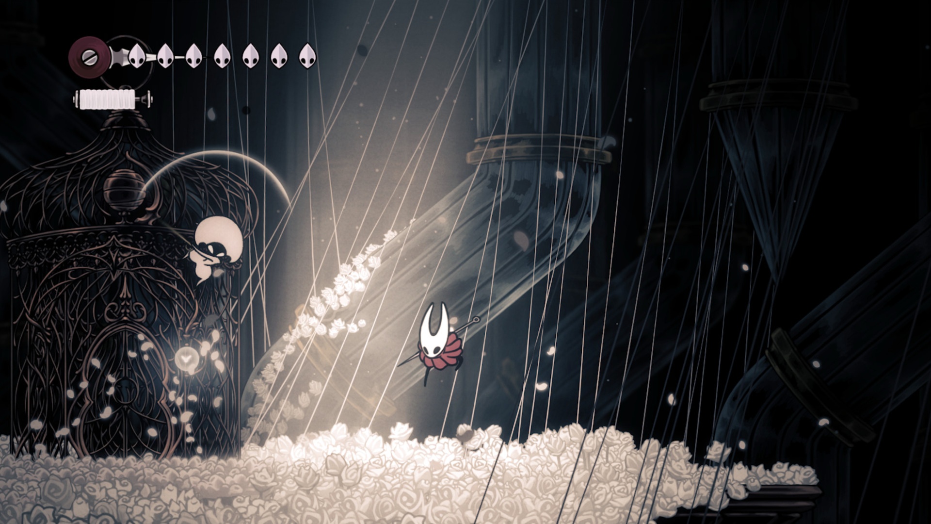 Use a controller to play the game (Image via Team Cherry)