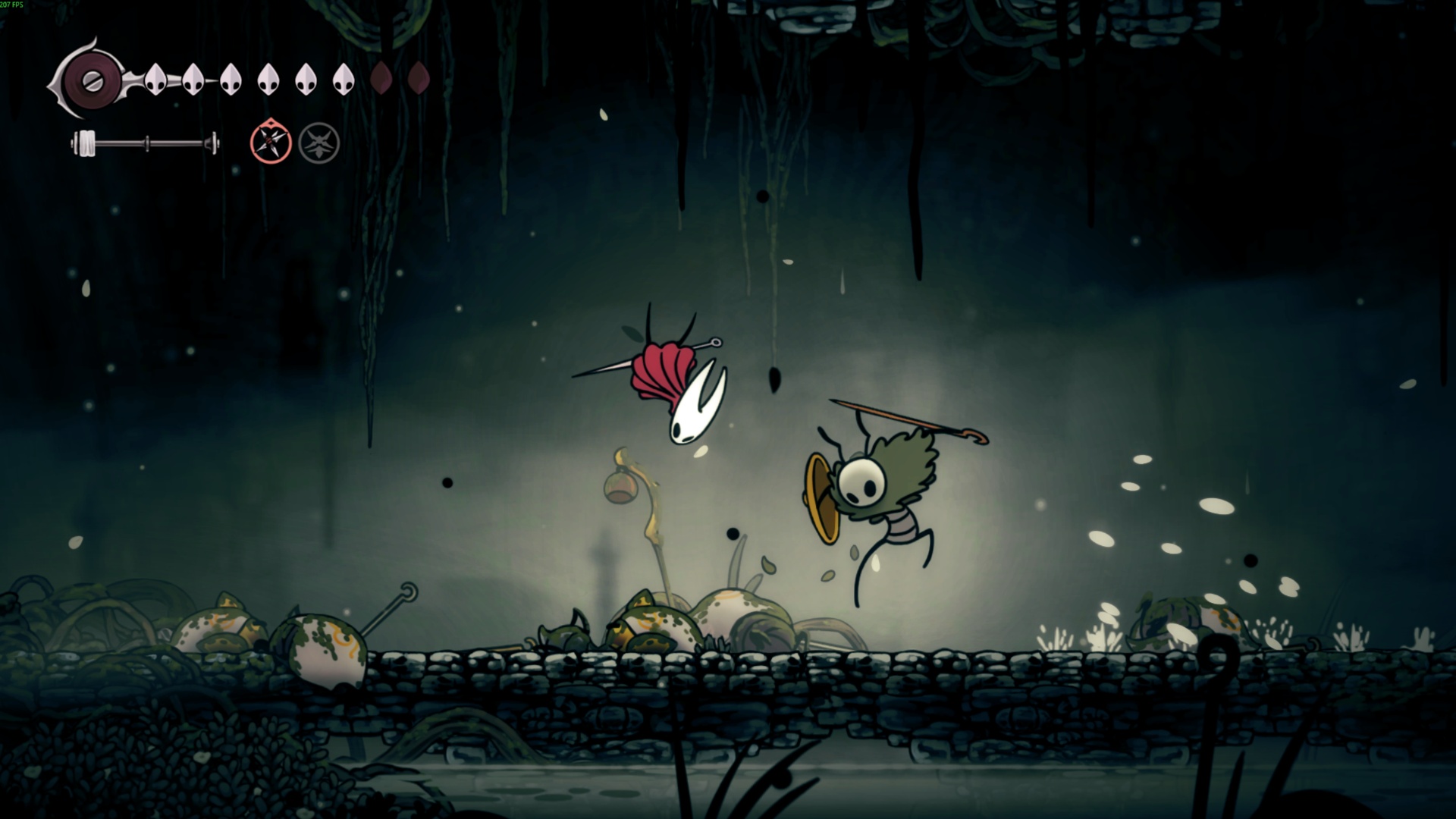 Defeat Shrine Guardian Seth in Hollow Knight Silksong (Image via Team Cherry | Deltia's Gaming)