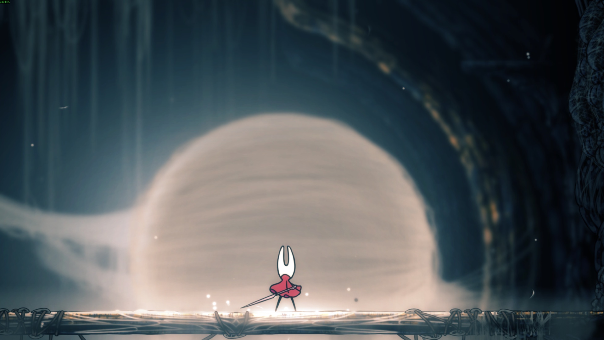 Use the Snare Setter to trap a god in Hollow Knight Silksong (Image via Team Cherry | Deltia's Gaming)