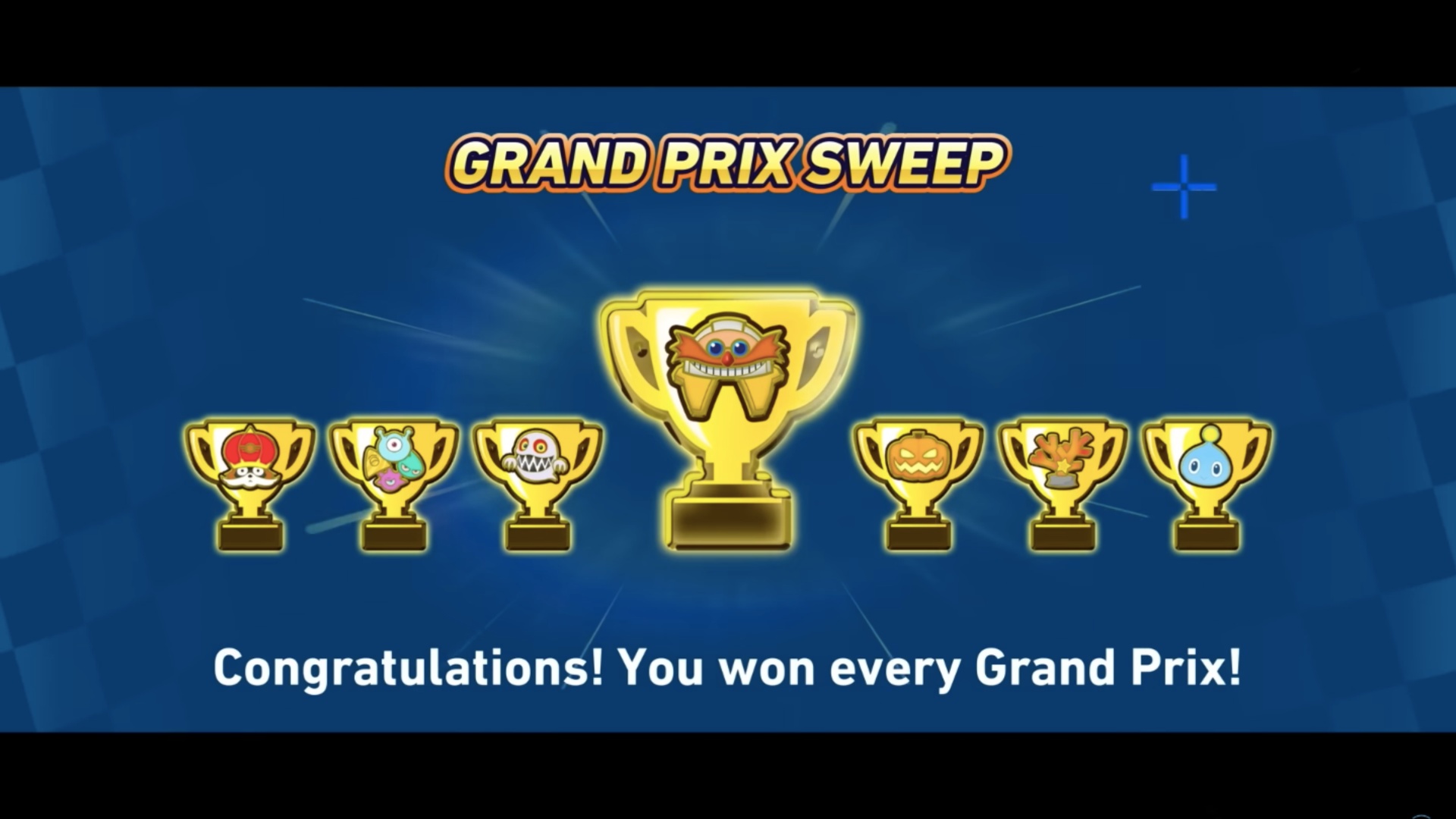Complete all other Grand Prix to unlock the Secret Grand Prix (Image via Sega)