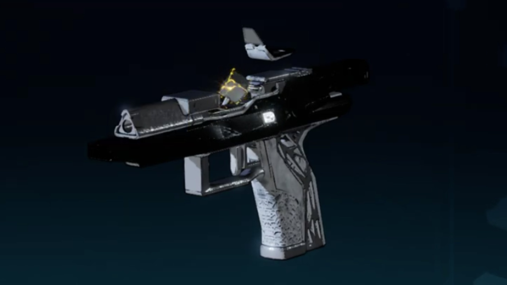 Noisy Cricket Legendary Pistol (Men in Black Weapon) in the game (Image via 2K)