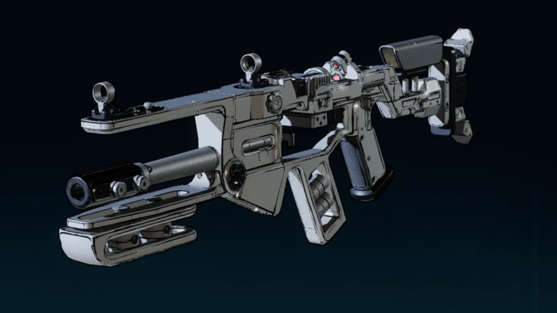 Luty Madlad Legendary SMG in the game (Image via 2K)