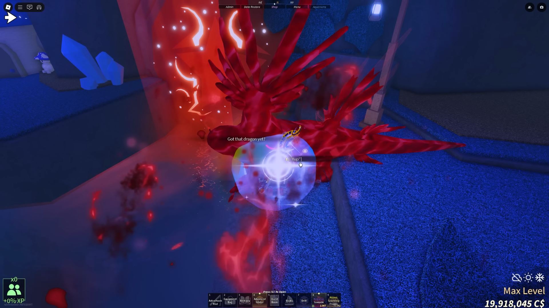 Mutated Dragon Quest (Image via Roblox Corporation)