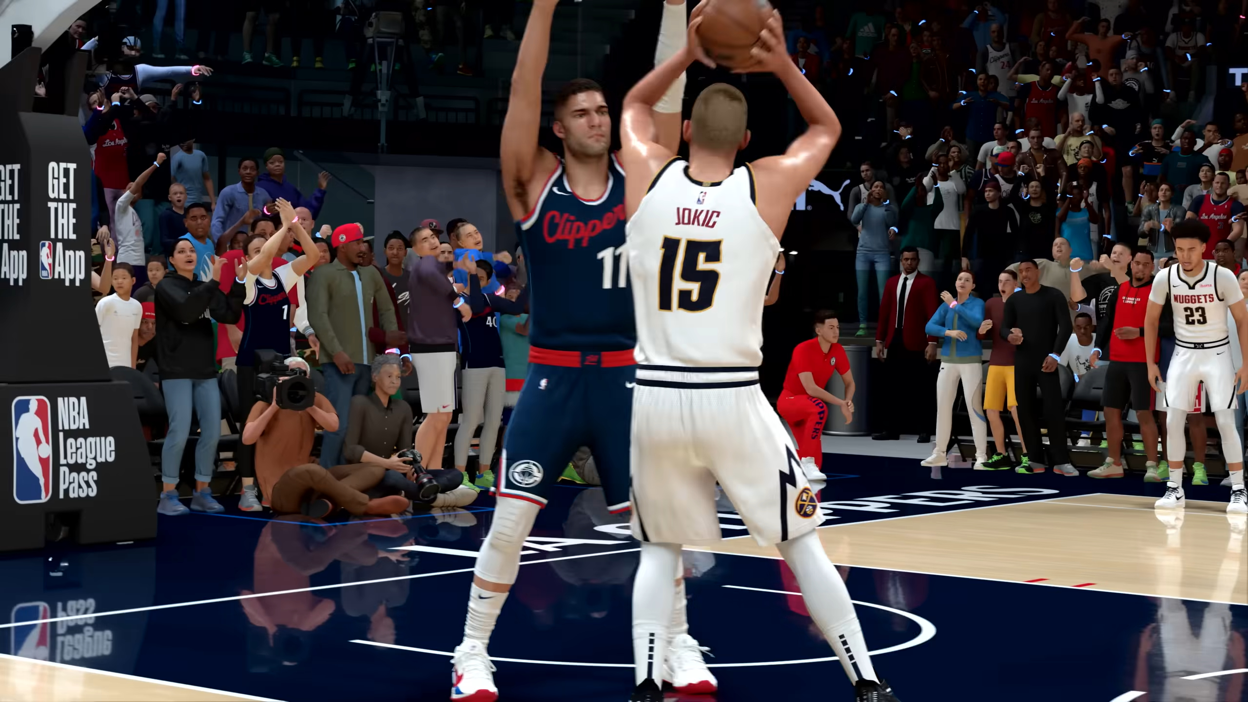Picture of NBA 2K26 gameplay in action