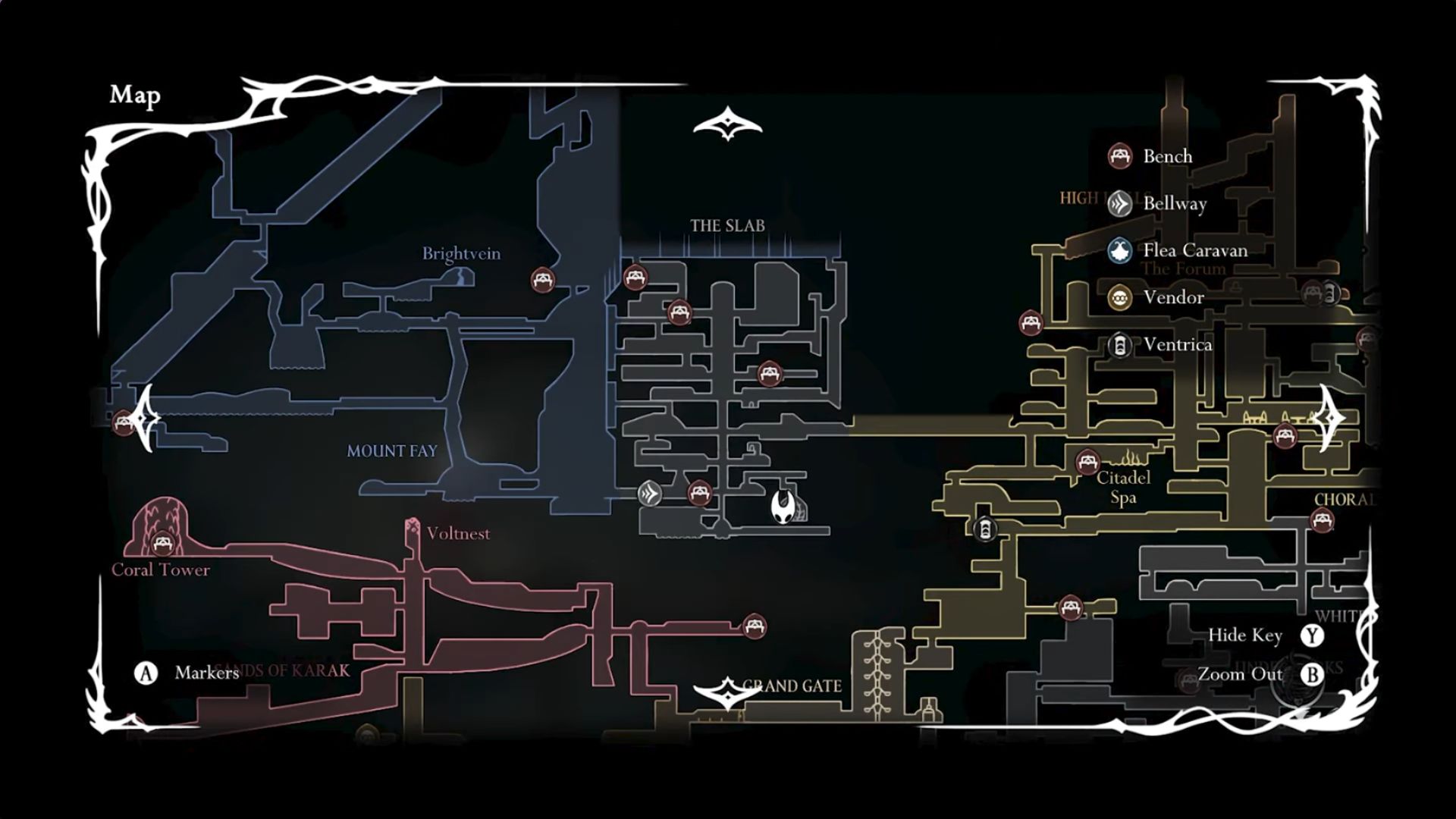 Passing Of The Age Wish in Hollow Knight Silksong - Moss Grotto - Bone Bottom - Far Fields - Greymoor - The Slab - Mister Mushroom Location 5