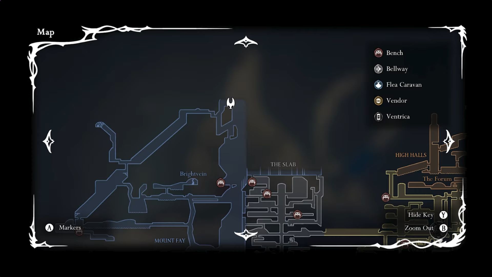 Passing Of The Age Wish in Hollow Knight Silksong - Moss Grotto - Bone Bottom - Far Fields - Greymoor - The Slab - Mount Fay - Mister Mushroom Location 6