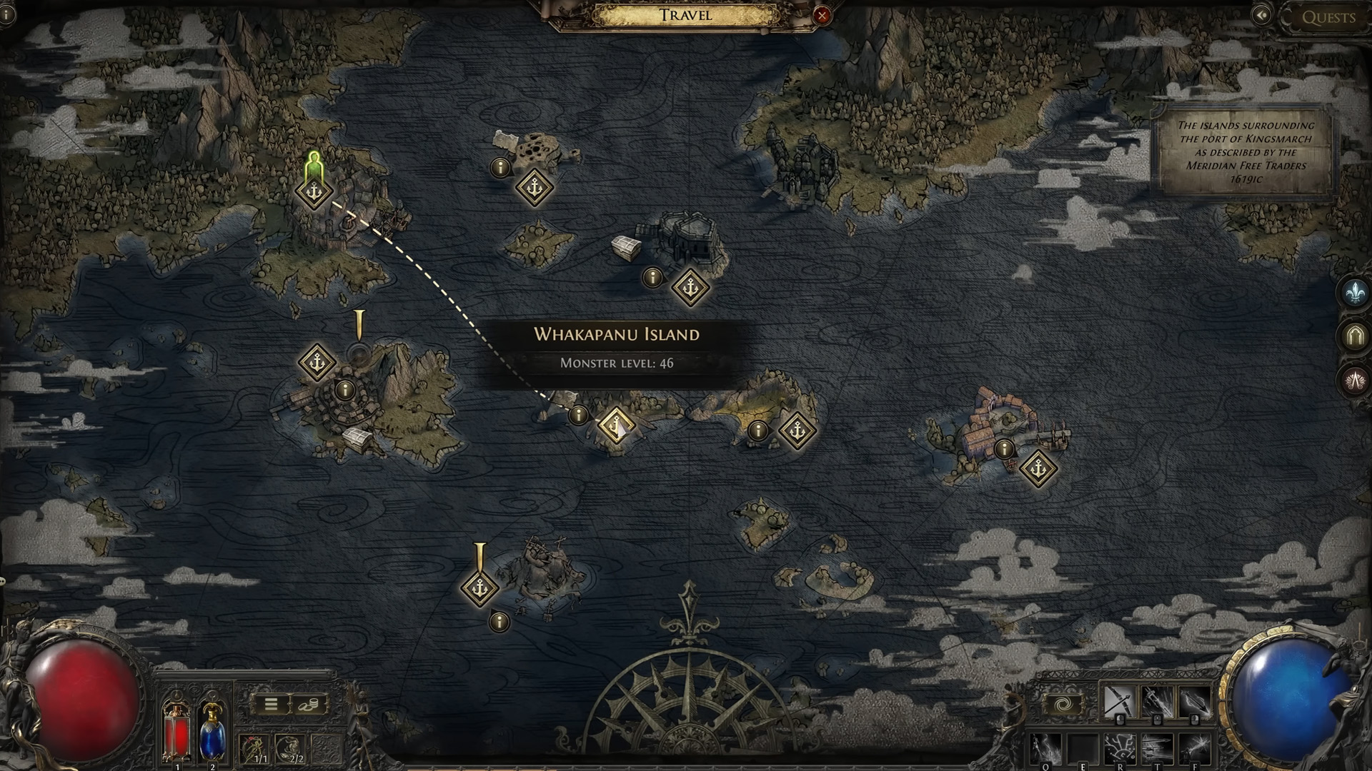 Sail to different islands from Kingsmarch