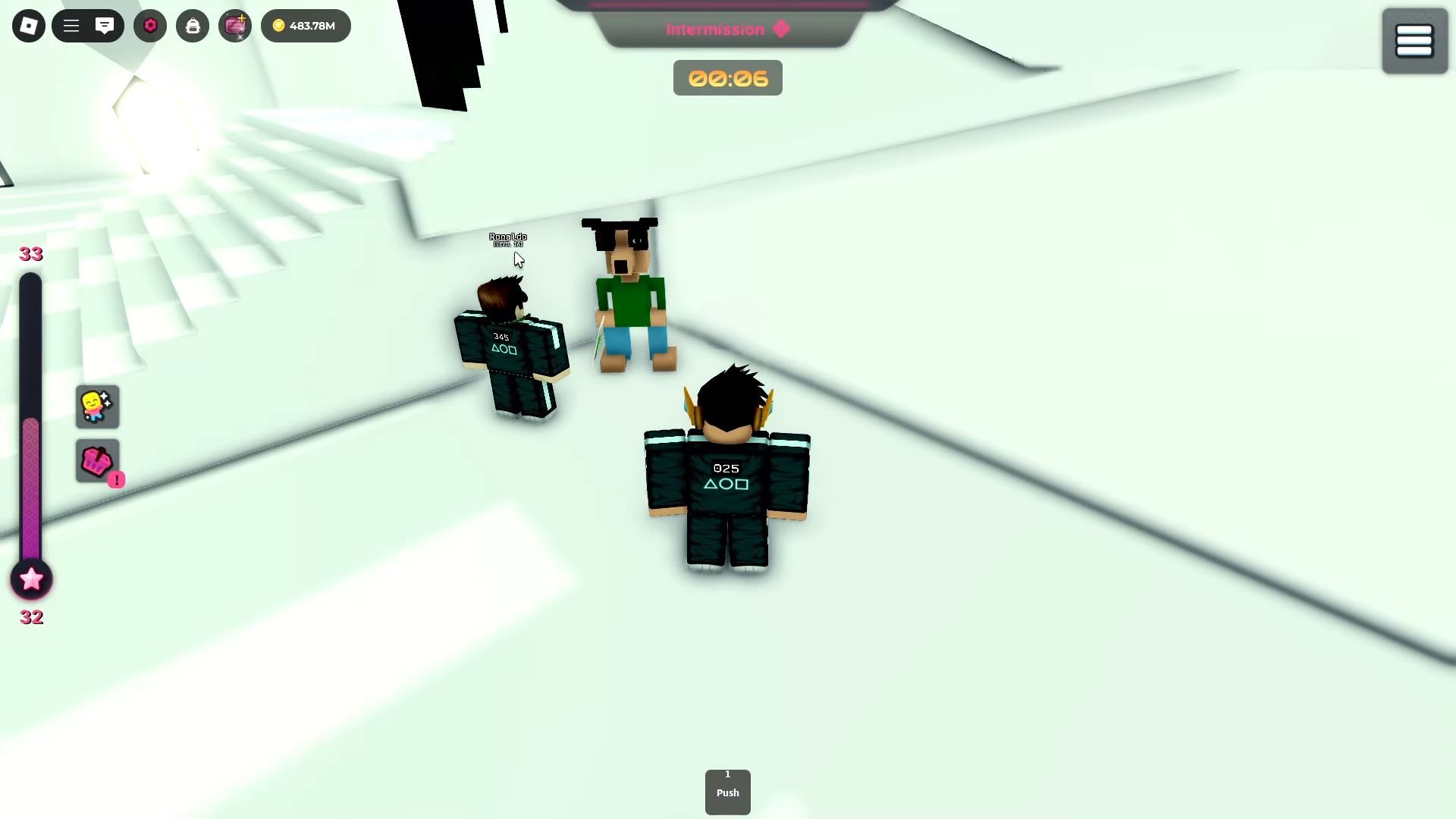 Peabert in Staircases (Image via Roblox Corporation)