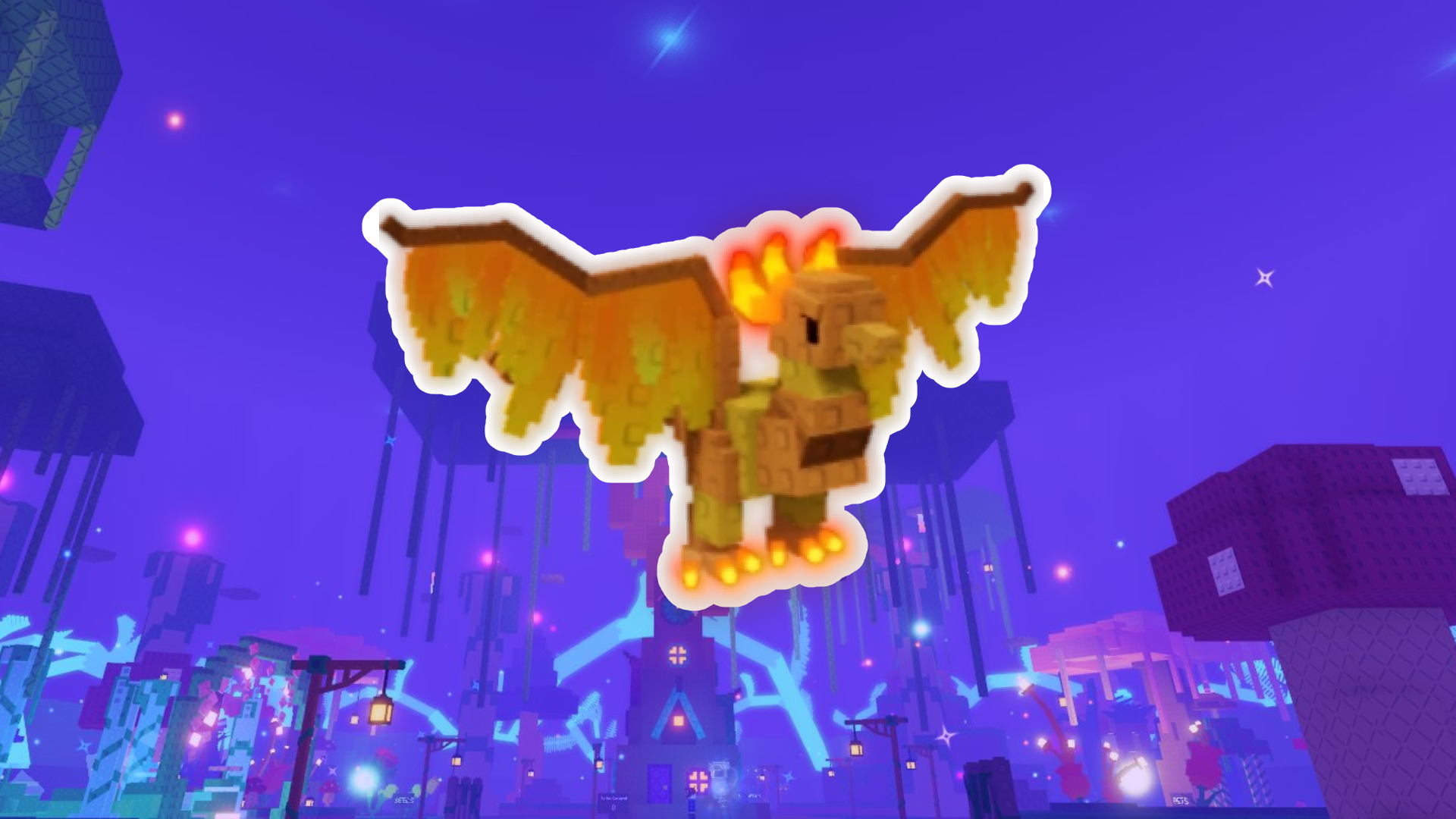 Phoenix imparts the Flaming mutation (Image via Roblox Corporation)
