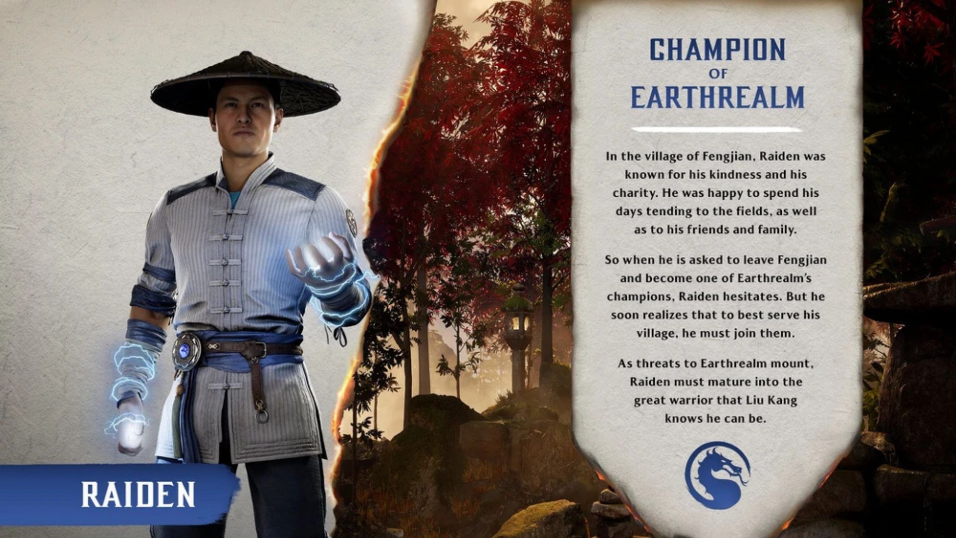 Raiden in MK1 (Image via NetherRealm Studios)