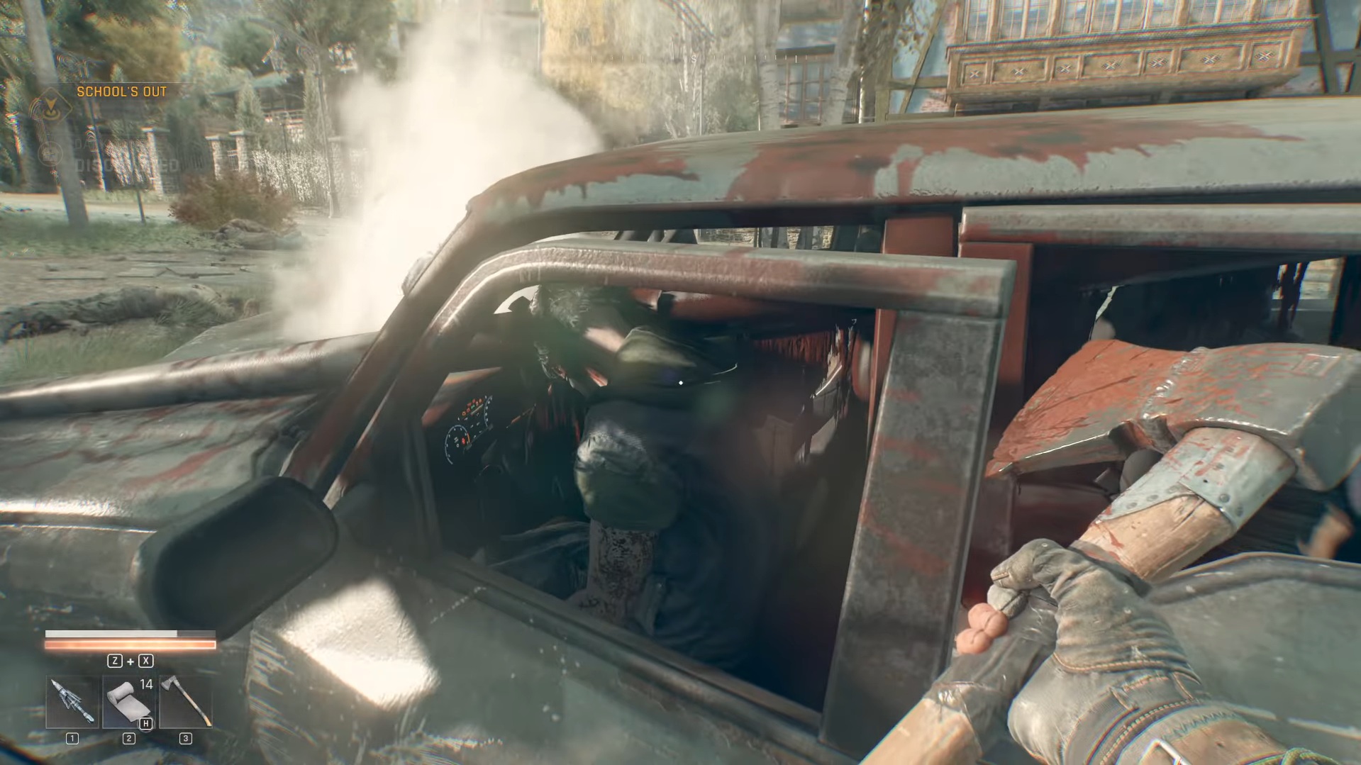 Ray dies in the car crash